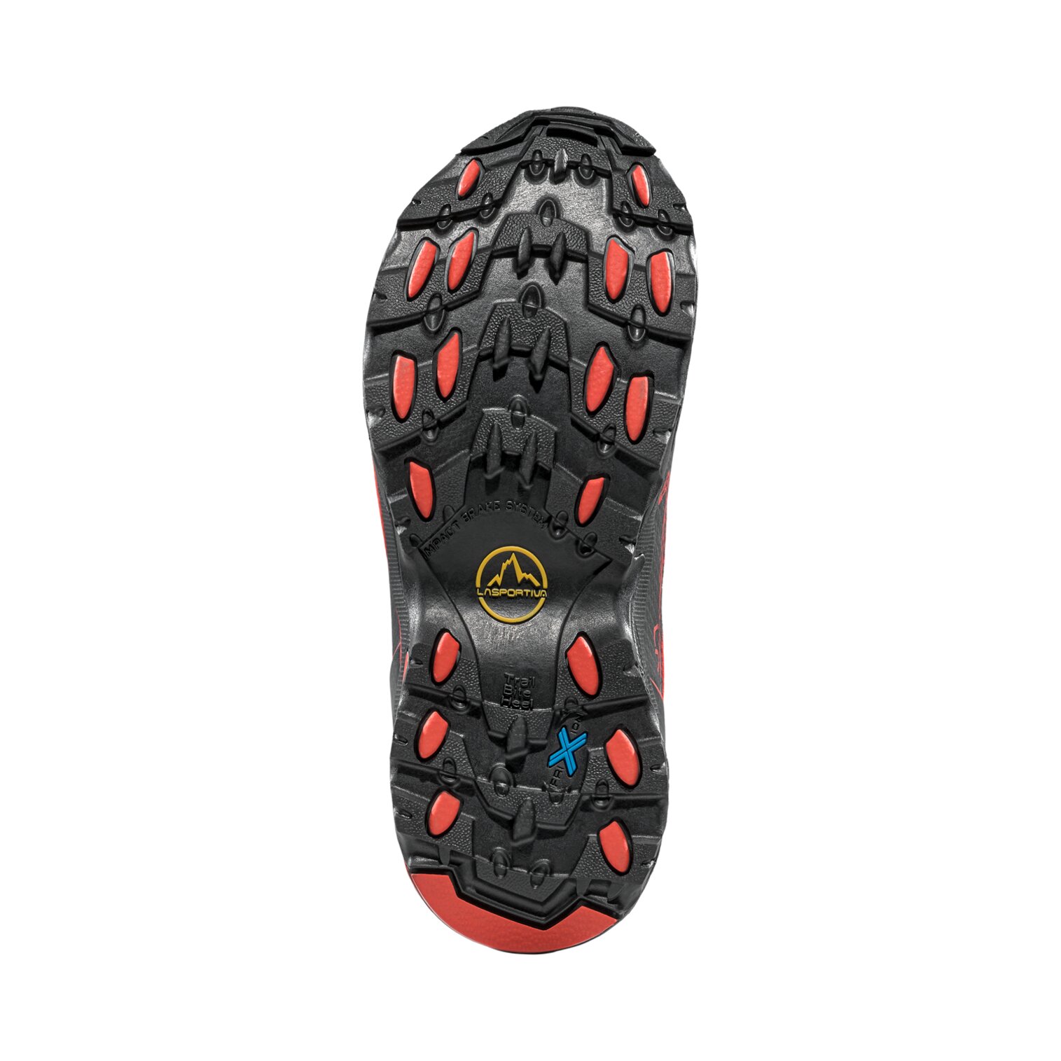 Zapatillas de montaña de niños Ultra Raptor II JR Goretex La Sportiva - Rojo / Gris Rojo / Gris-2