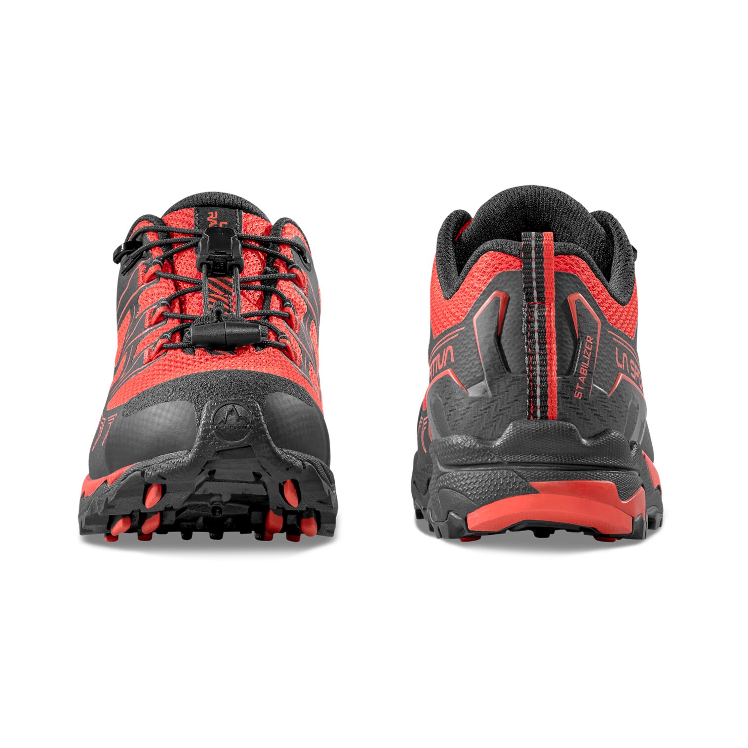 Zapatillas de montaña de niños Ultra Raptor II JR Goretex La Sportiva - Rojo / Gris Rojo / Gris-6