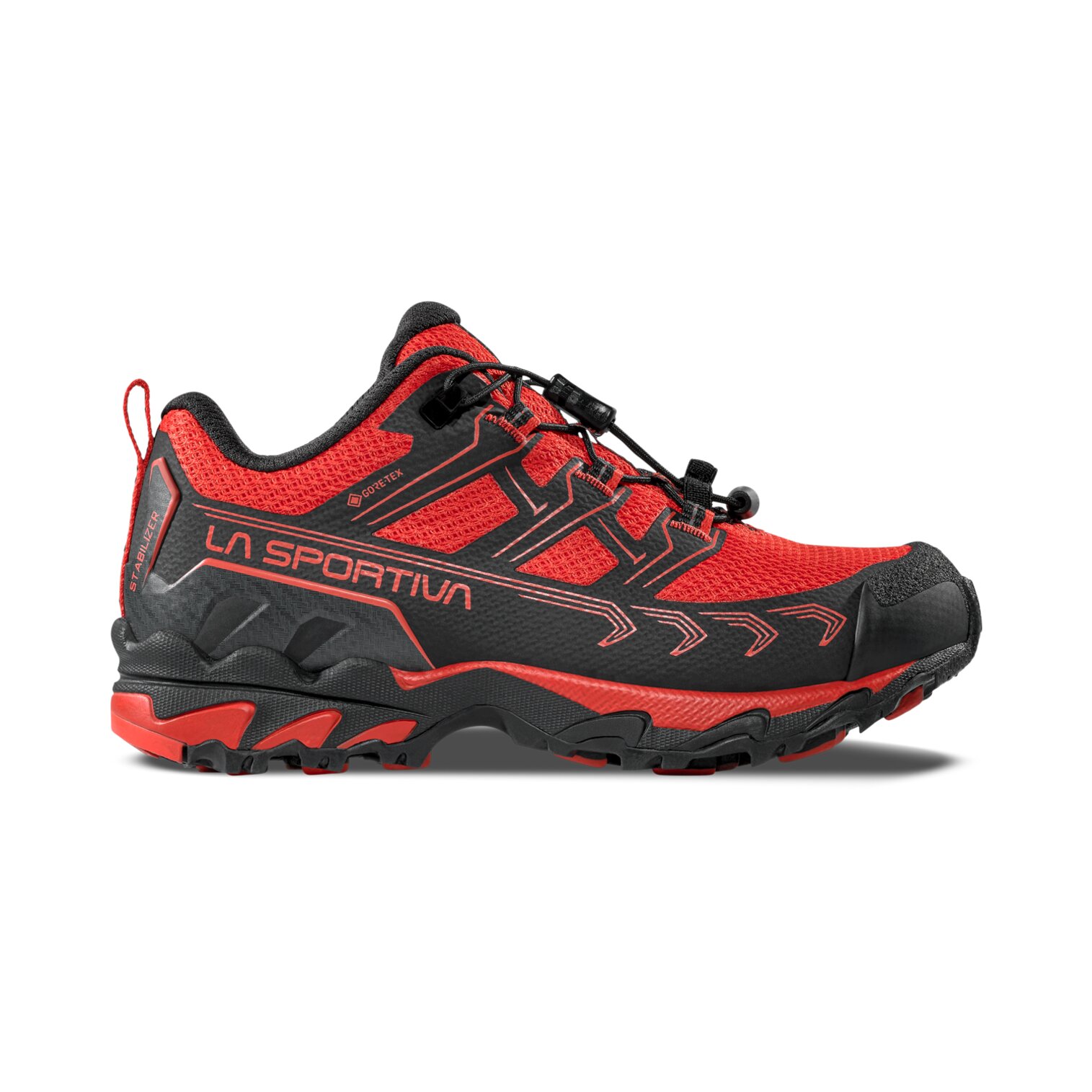 La Sportiva Zapatillas de montaña de niños Ultra Raptor II JR Goretex Rojo / Gris
