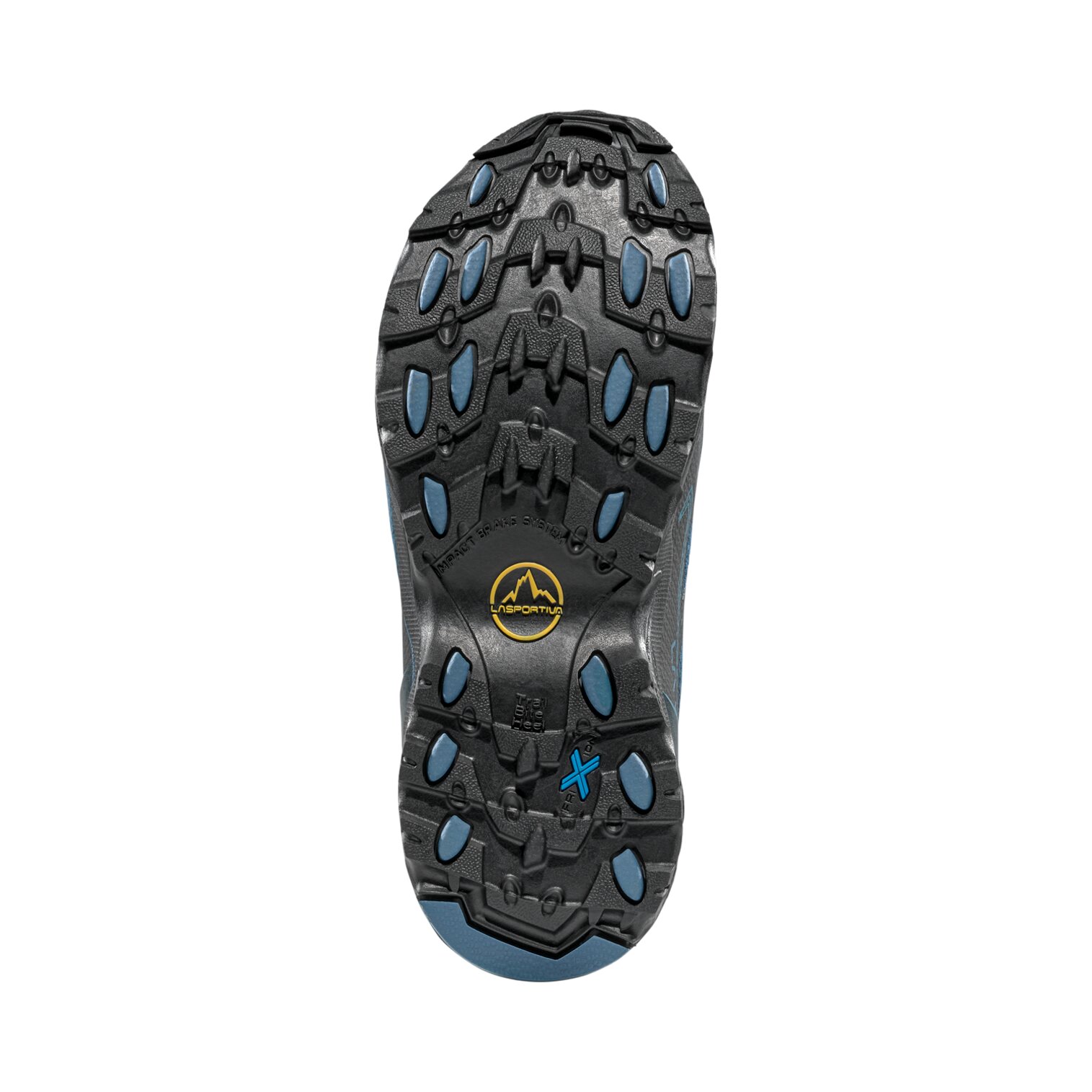 Imagen 2 de Zapatillas de montaña de niños Ultra Raptor II JR Goretex La Sportiva - Azul / Gris Azul / Gris