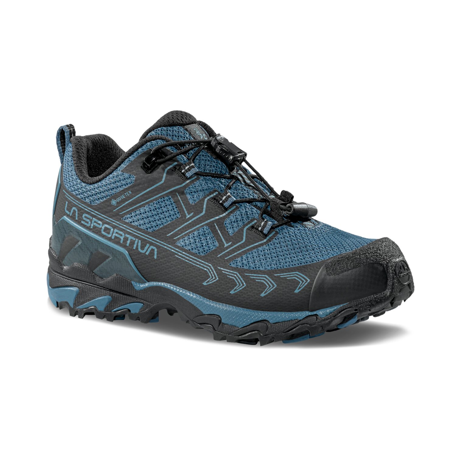 Imagen 3 de Zapatillas de montaña de niños Ultra Raptor II JR Goretex La Sportiva - Azul / Gris Azul / Gris