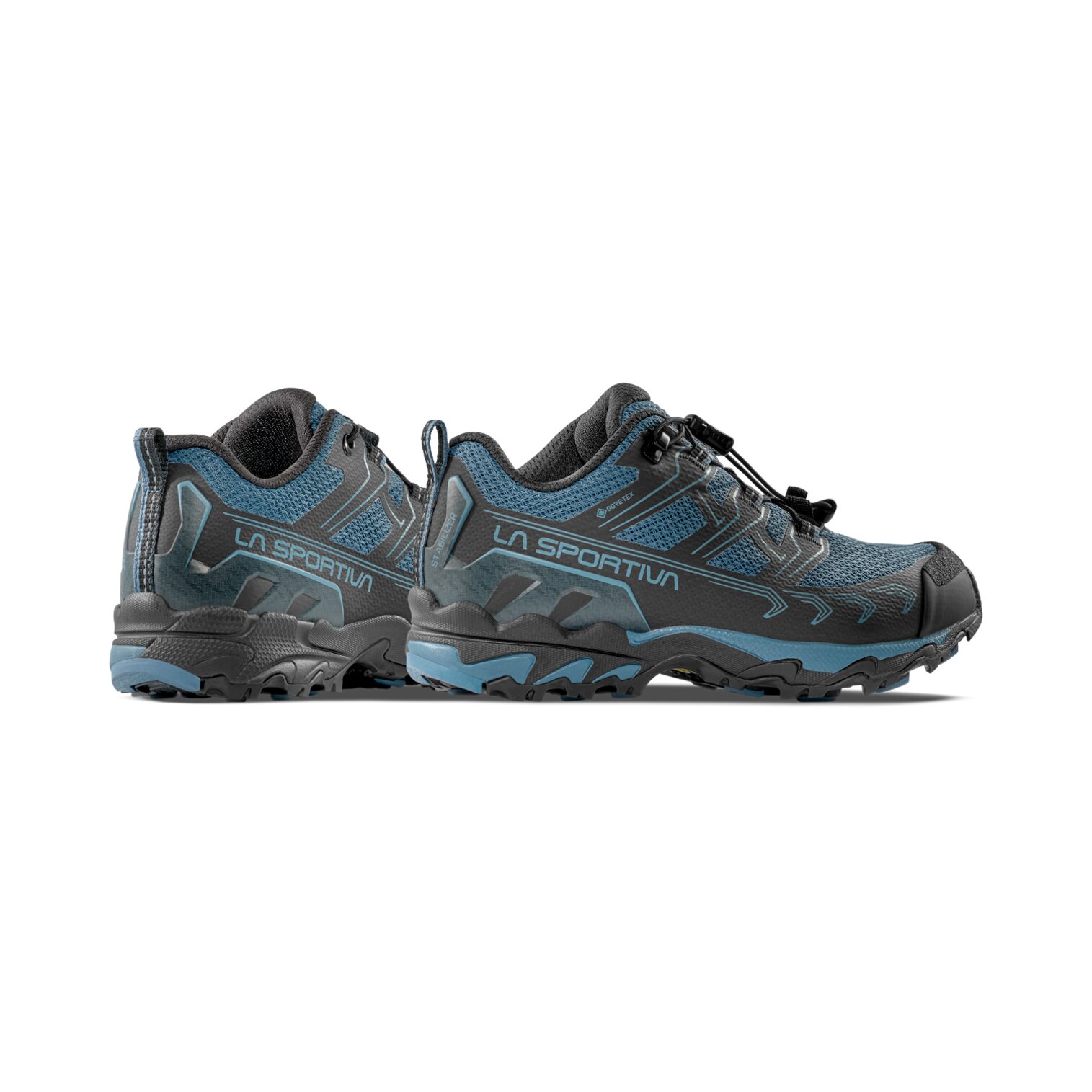 Imagen 5 de Zapatillas de montaña de niños Ultra Raptor II JR Goretex La Sportiva - Azul / Gris Azul / Gris