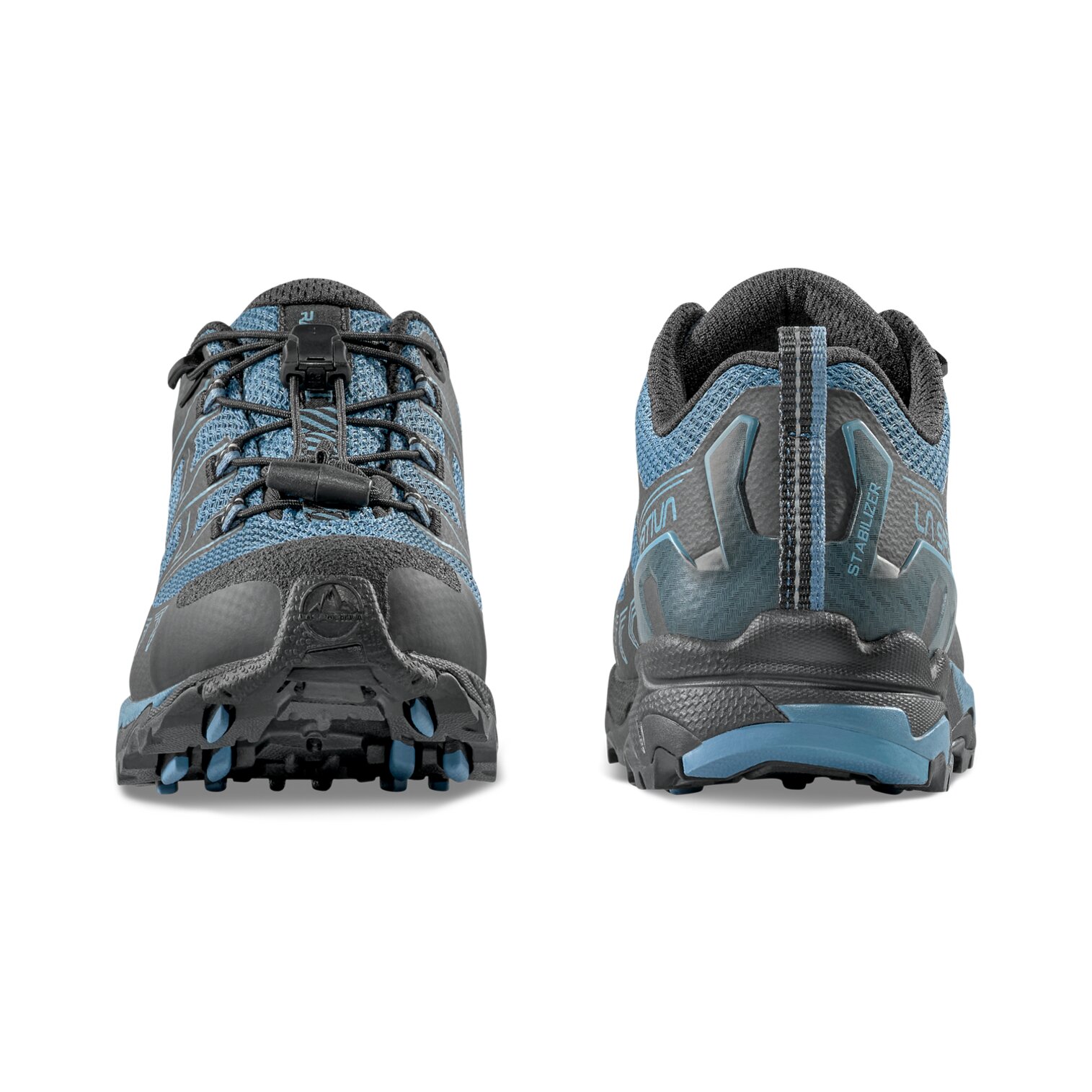 Imagen 6 de Zapatillas de montaña de niños Ultra Raptor II JR Goretex La Sportiva - Azul / Gris Azul / Gris