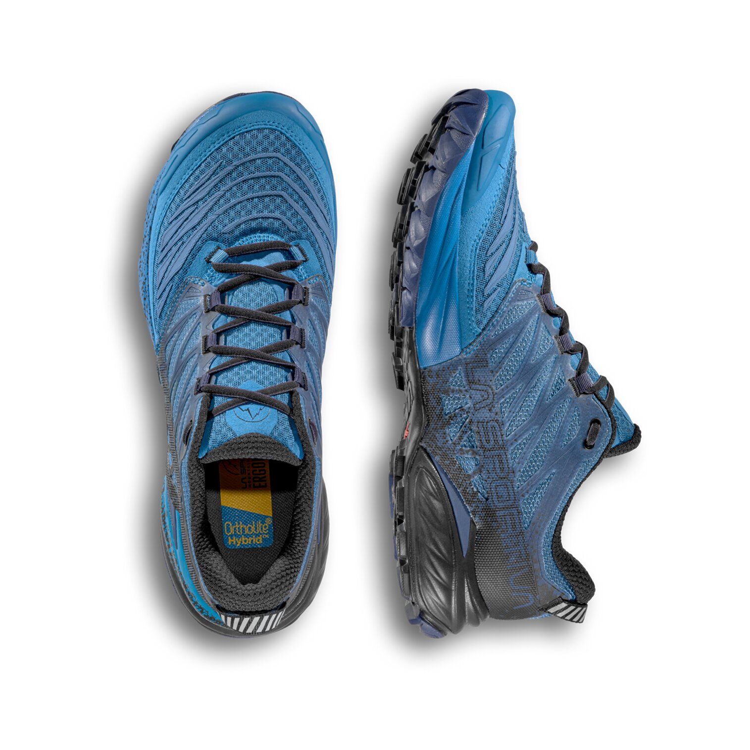 Imagen 4 de Zapatillas de Trail Running de hombre Akasha II La Sportiva - Azul / Negro Azul / Negro