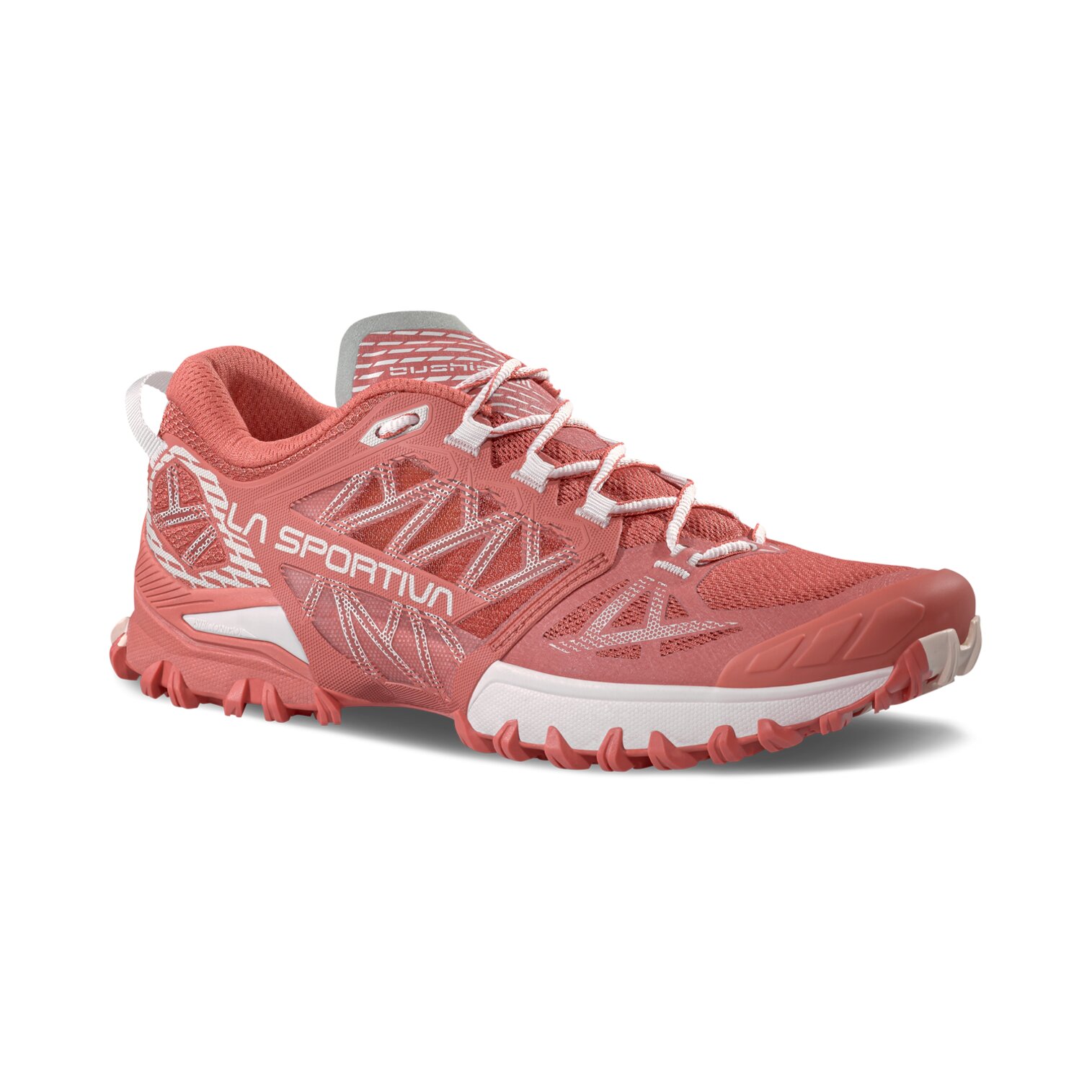 Imagen 1 de Zapatillas de Trail Running de mujer Bushido III La Sportiva - Rojo / Blanco Rojo / Blanco
