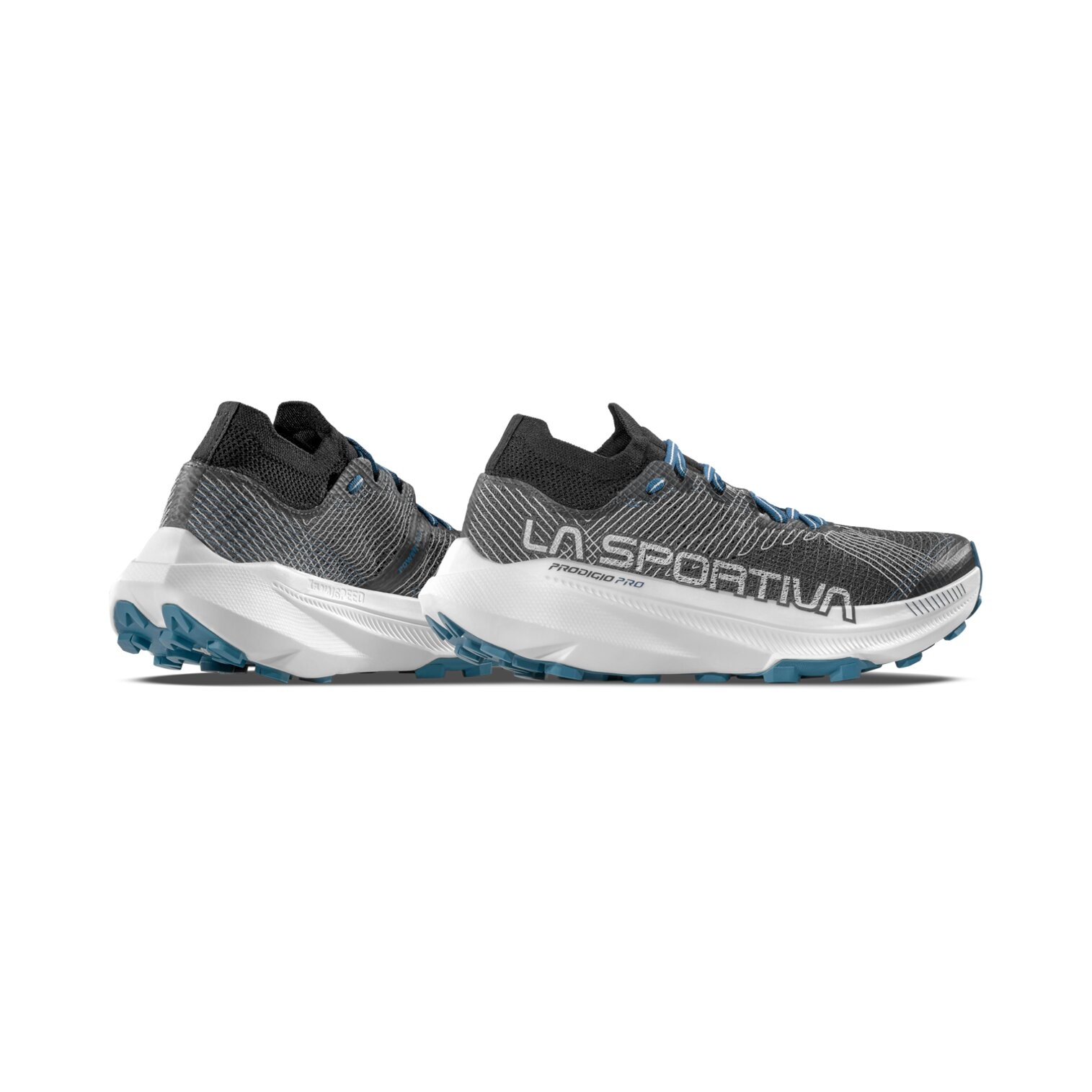 Imagen 5 de Zapatillas de Trail Running de mujer Prodigio Pro La Sportiva - Gris / Blanco Gris / Blanco