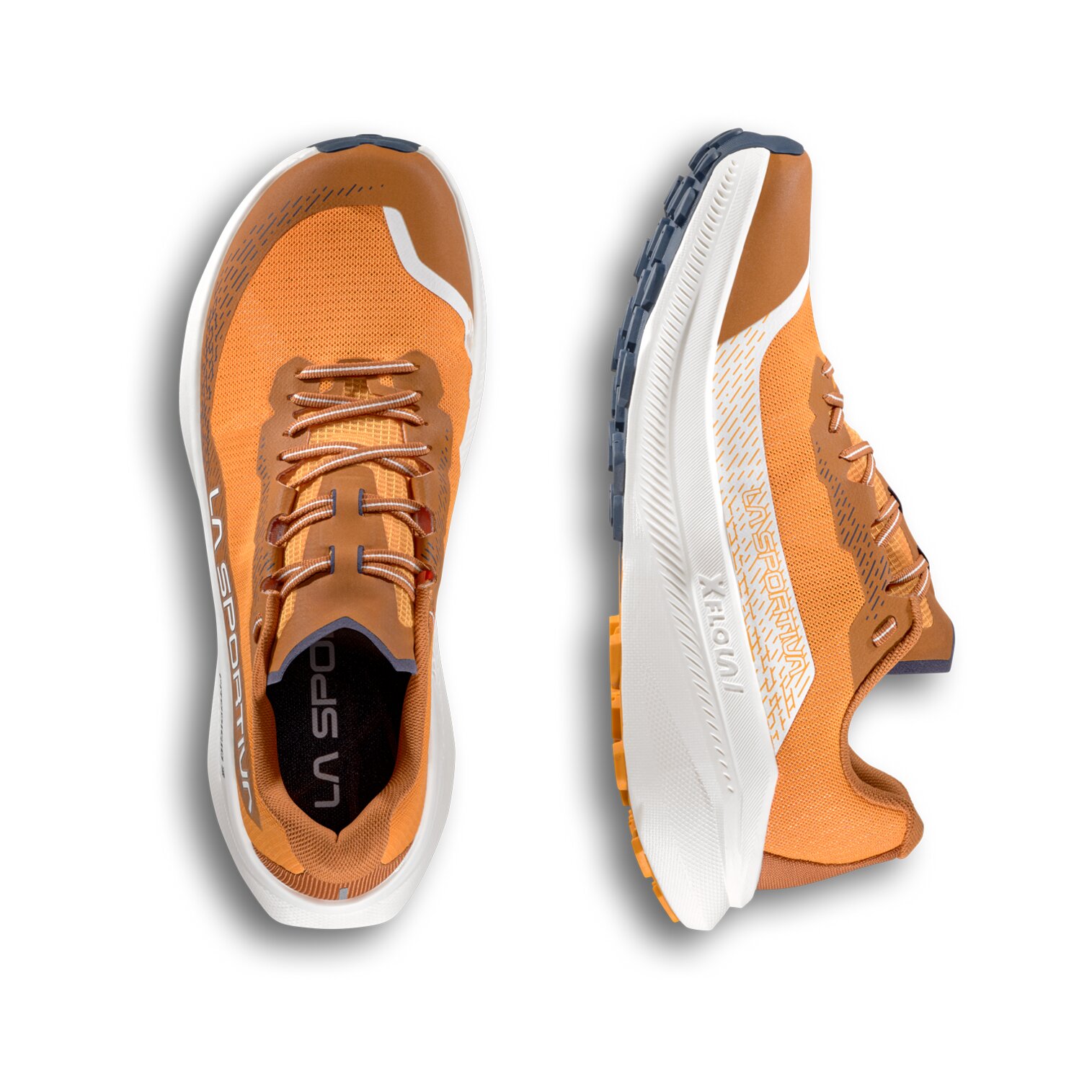 Imagen 4 de Zapatillas de Trail Running de hombre Prodigio 2 La Sportiva - Naranja mango / Naranja claro Naranja mango / Naranja claro