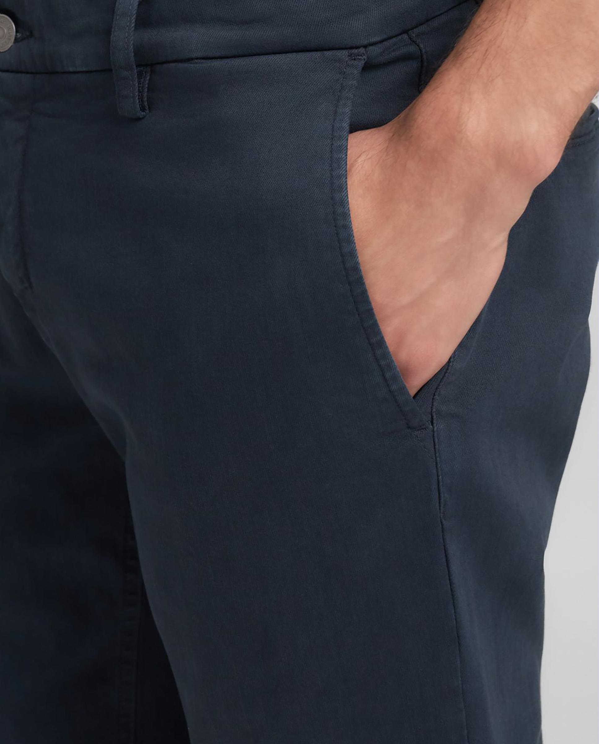 Chinos de hombre regular fit con bolsillos - Replay - Azul marino Azul marino-5