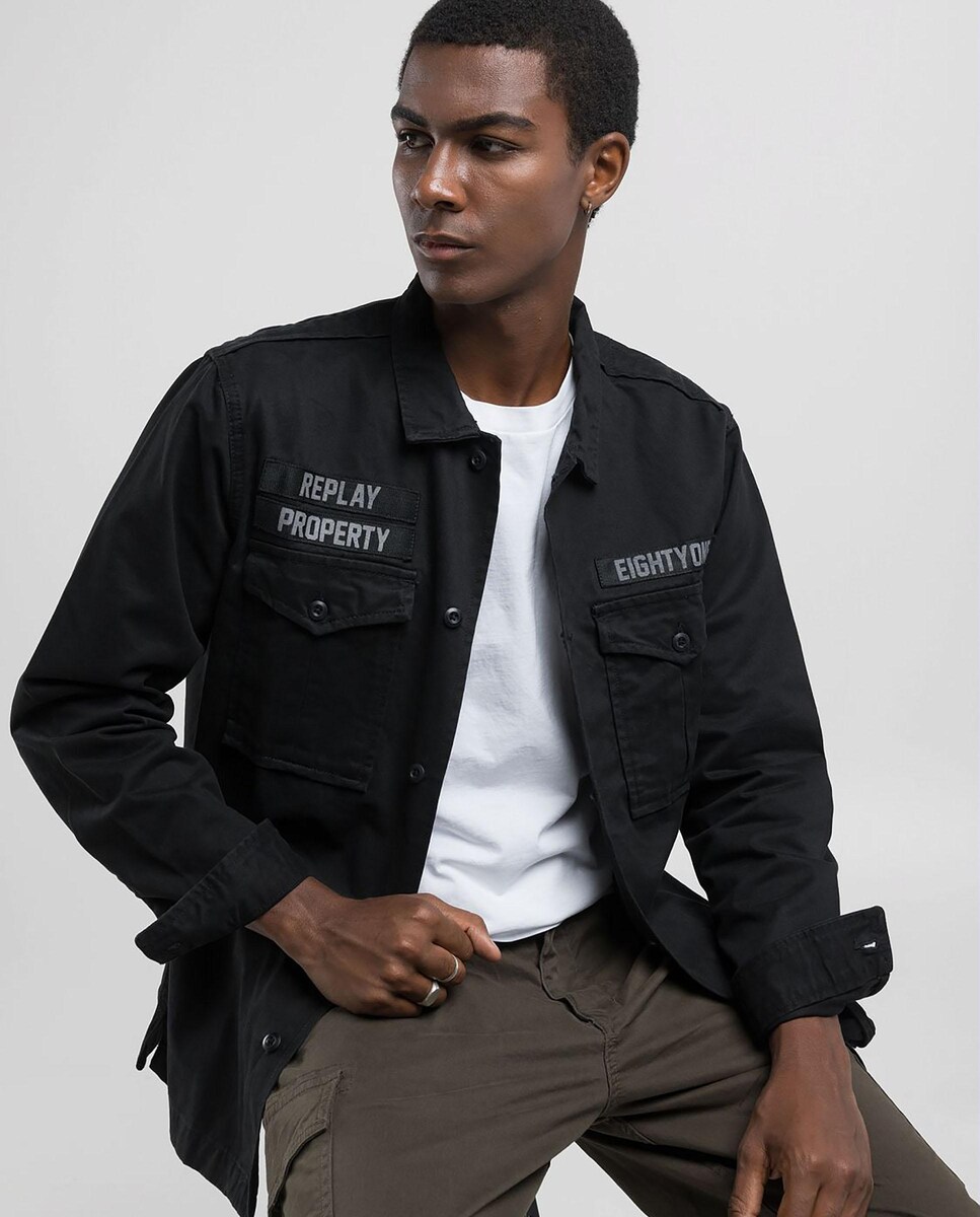 Replay Ropa Hombre Camisa De Hombre De Manga Larga · Replay · El