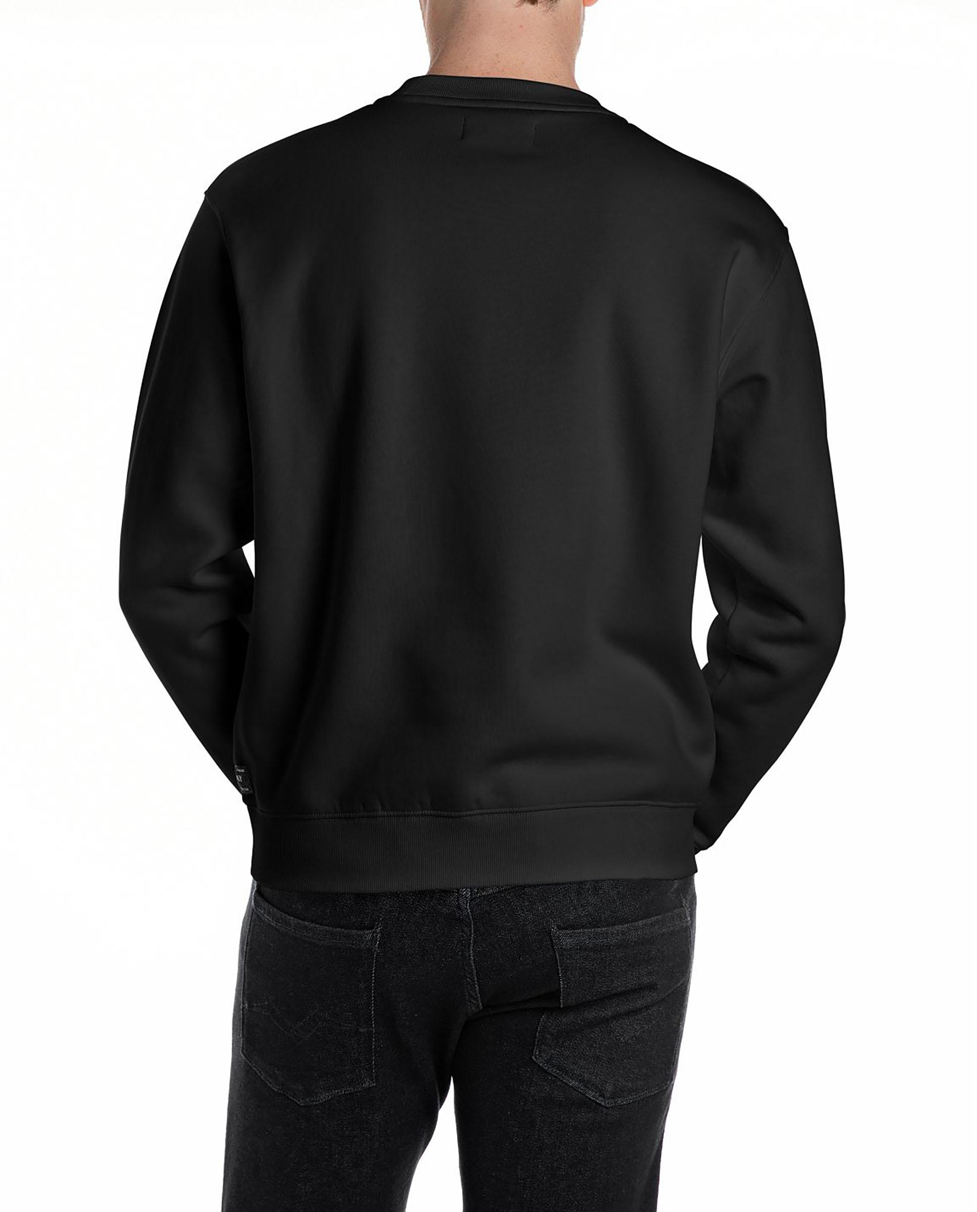 Sudadera de hombre básica de cuello redondo - Replay - Negro Negro-2