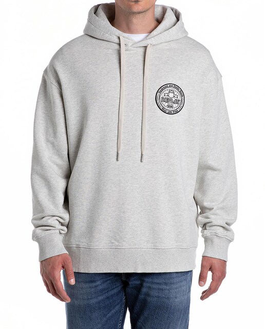 Imagen 0 de Sudadera de hombre de algodón con capucha