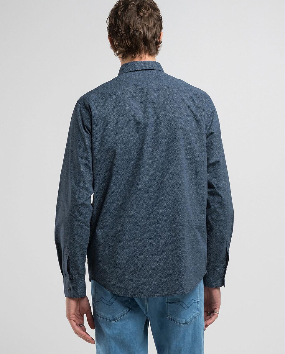 Replay Para Hombre, 010 Negro/Gris Oscuro, Grande