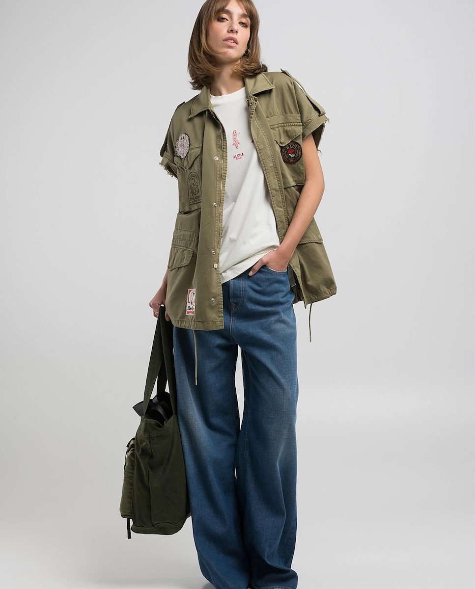 Moda Ropa Ancha Para Mujer Camisas Camisa De Mujer Ancha De Manga