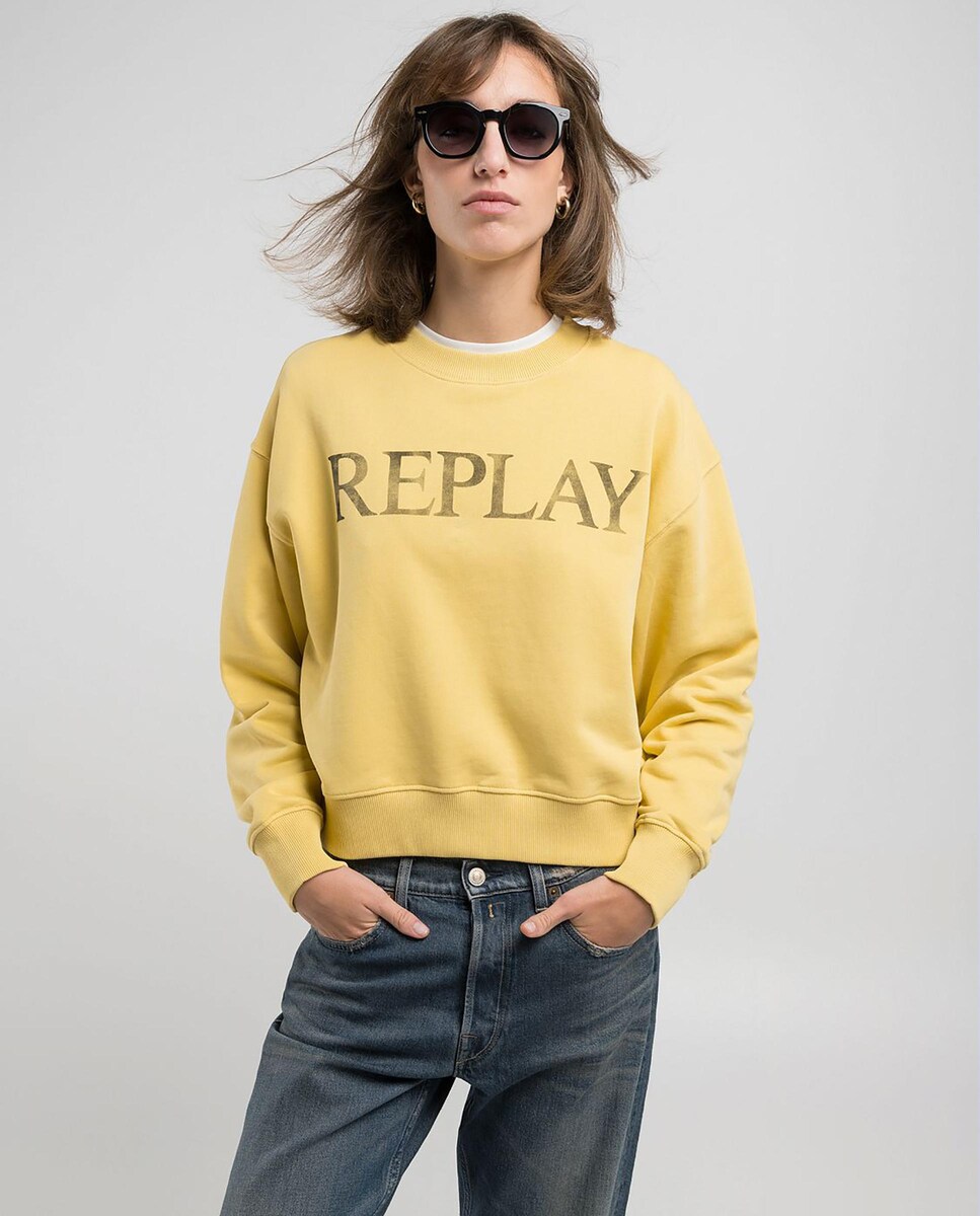 Corte Inglés Sudadera Replay Mujer Jogger De Mujer Con Bolsillos