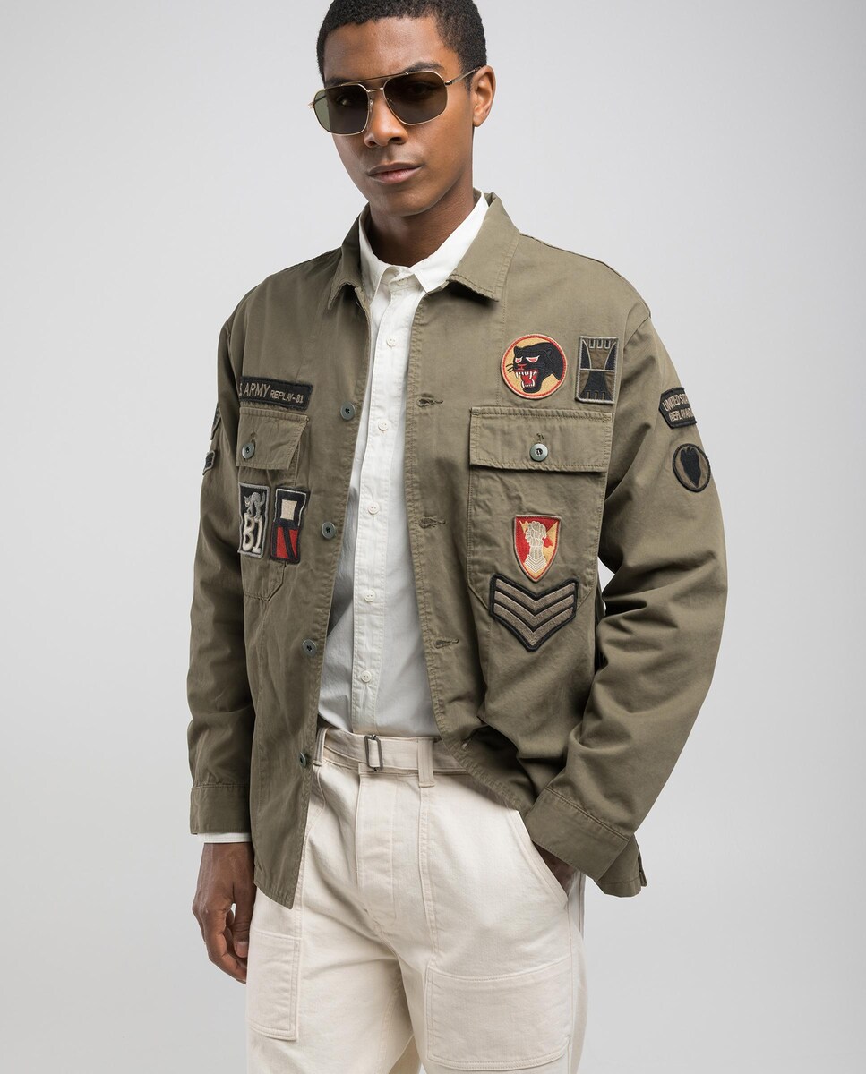 Chaqueta camisera de hombre abotonada · Replay · El Corte Inglés