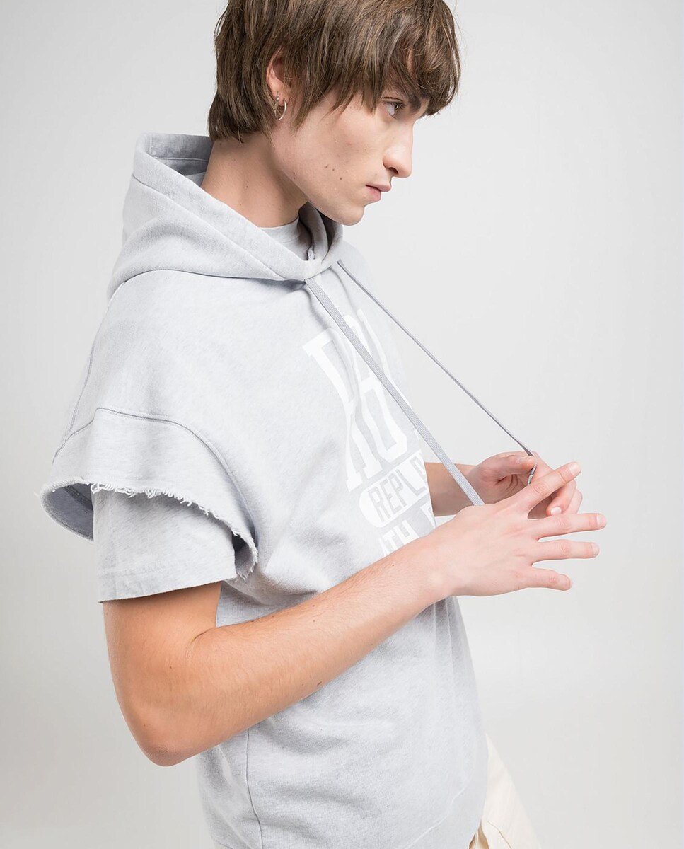 Sudadera Capucha REPLAY Sudadera Con Capucha REPLAY Para Hombre - Algodón Puro, Corte Regular, Con Logo Bordado, Cómoda Y Casual Sudadera Hombre Replay