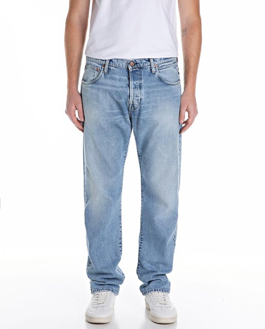 Imagen 0 de Vaquero de hombre relaxed estilo cinco bolsillos