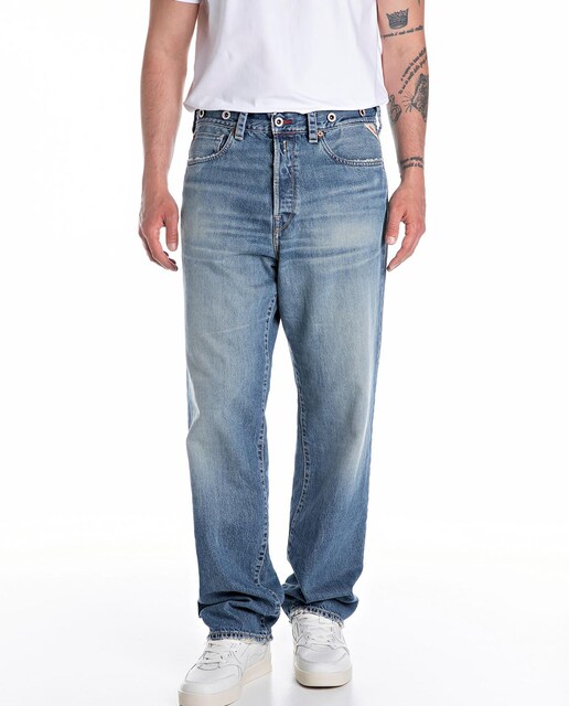 Imagen 0 de Vaquero de hombre relaxed estilo cinco bolsillos