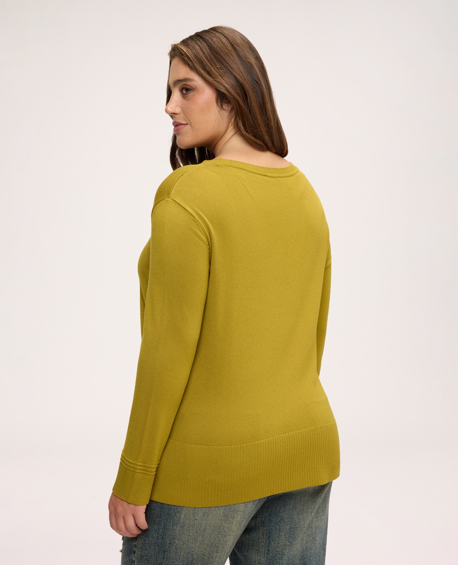 Camiseta de mujer de mezcla de viscosa con escote barco ajuste y diseño para el máximo confort - Fiorella Rubino - Verde Verde-2