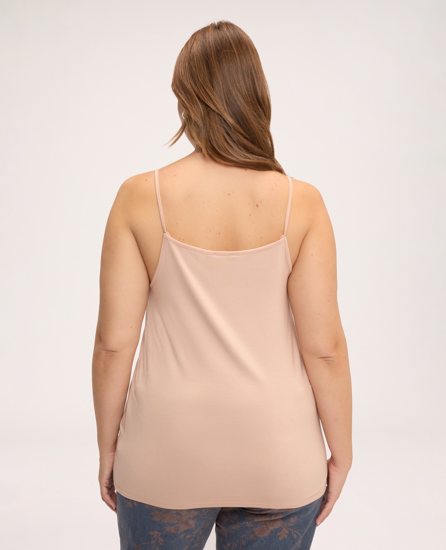 Top de mujer de punto de viscosa con escote en v en viscosa elástica - Fiorella Rubino - Rosa Rosa-2