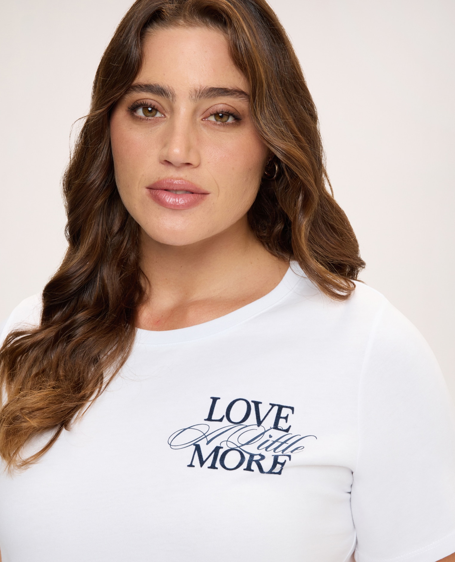 Camiseta de mujer de algodón con estampado para el máximo confort - Fiorella Rubino - Blanco Blanco-4