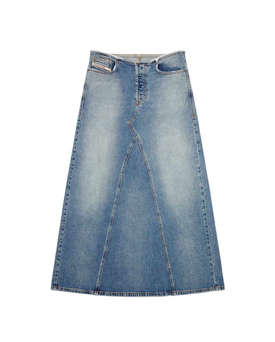 Falda vaquera larga con bolsillos · Diesel · El Corte Inglés