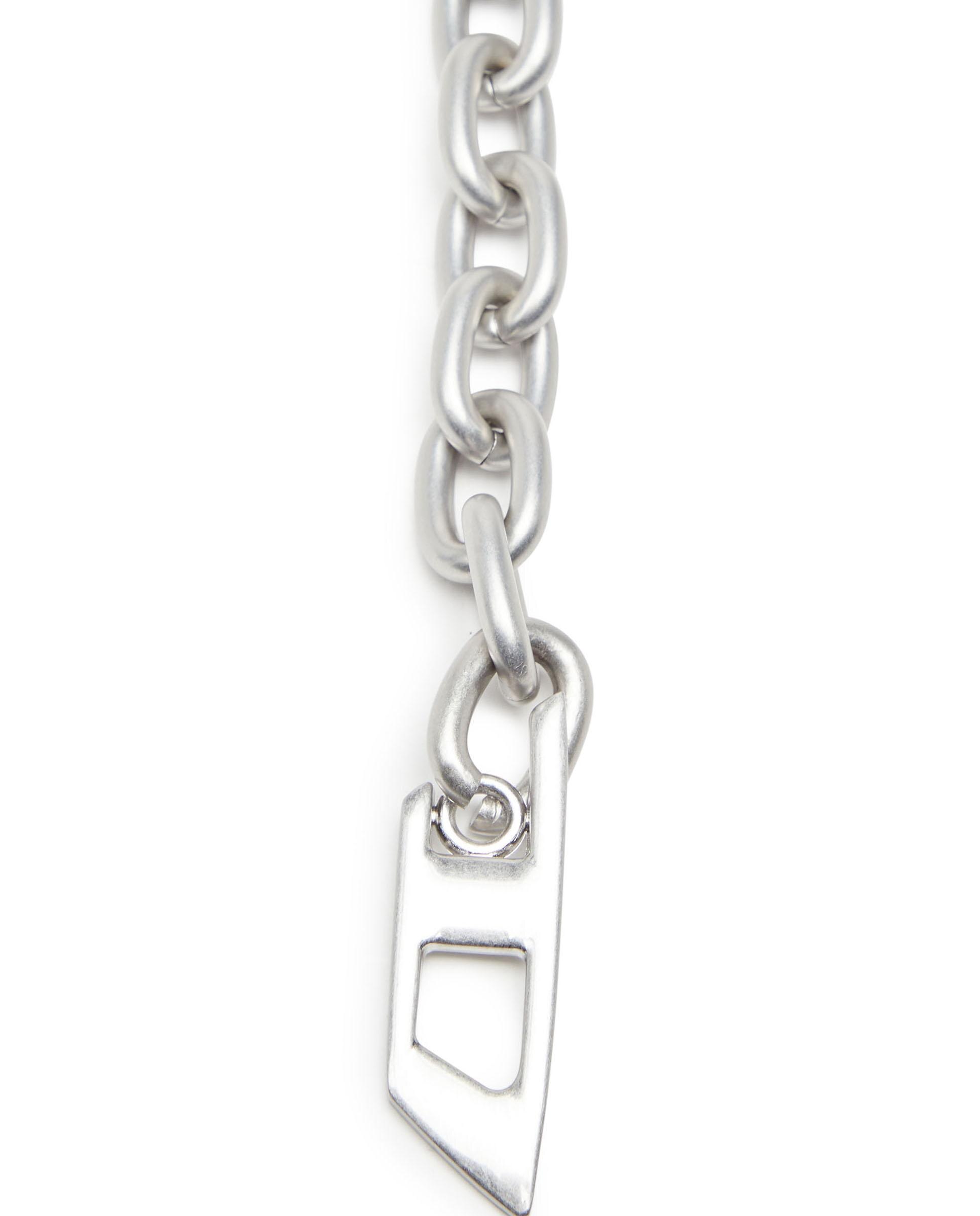Cinturón de mujer estilo cadena en - Diesel - Plateado Plateado-3