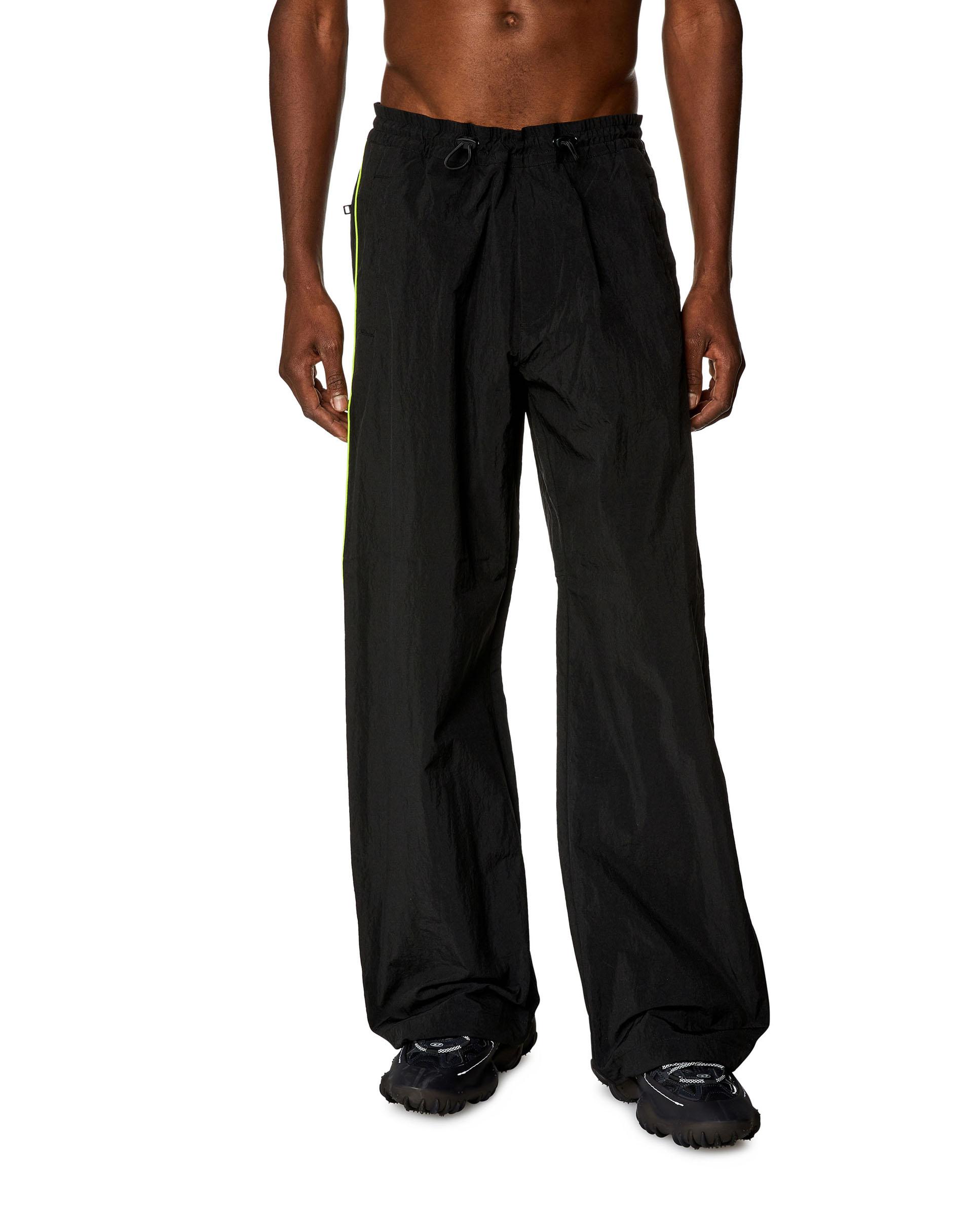 Pantalon de hombre estilo deportivo recto en negro