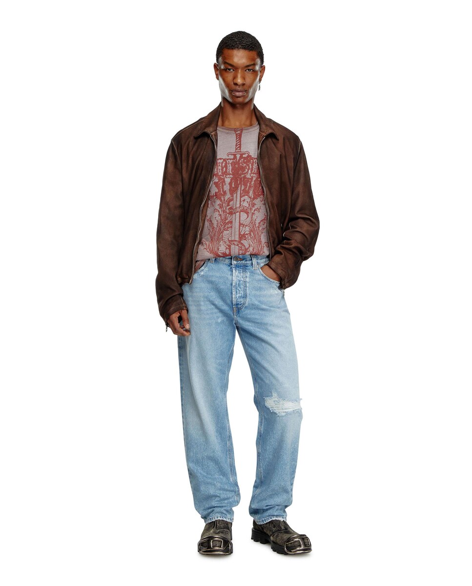 Vaqueros recto de hombre con bragueta de botón · Diesel · El Corte