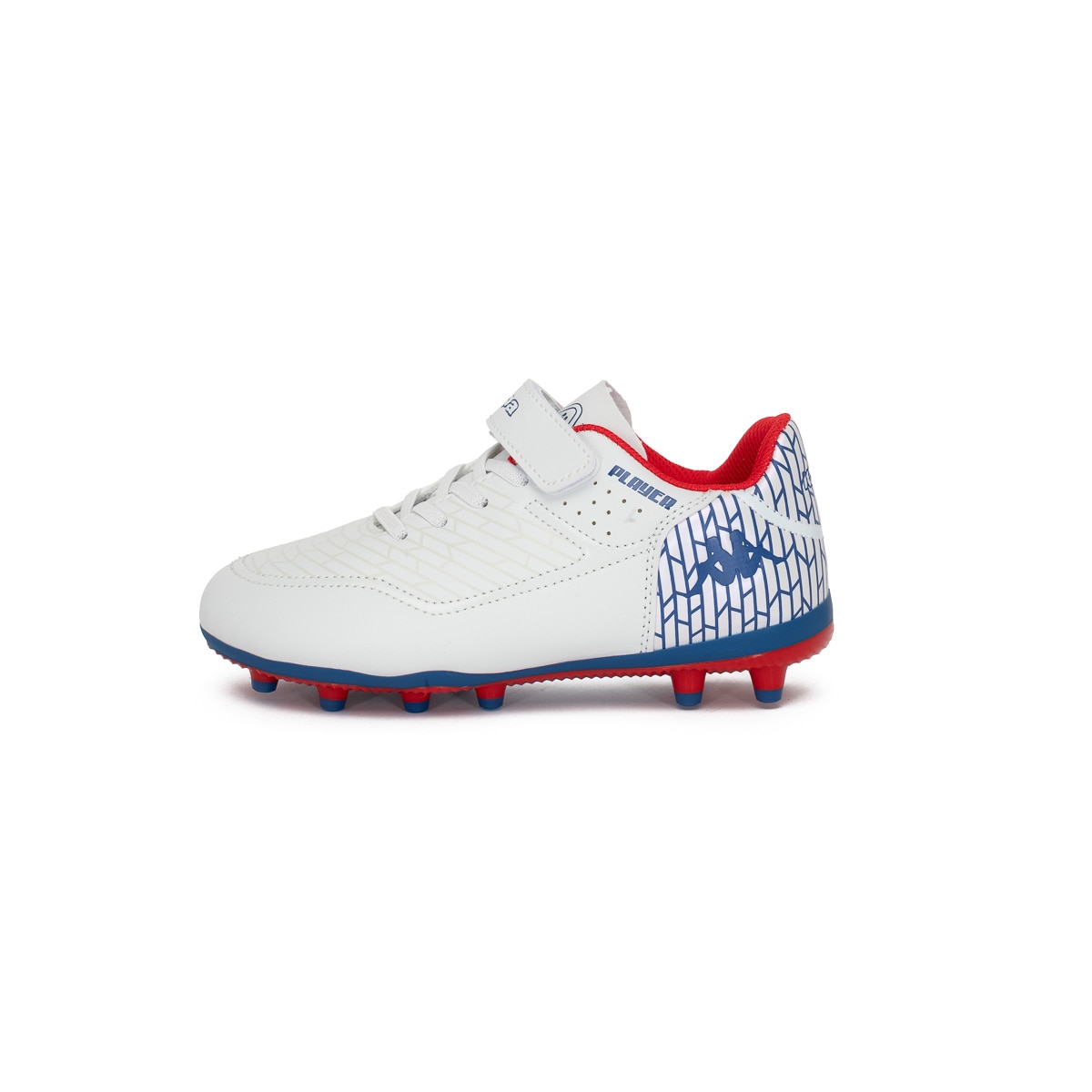 Botas de fútbol de niños Player EV FG Kid Kappa - Blanco Blanco-3