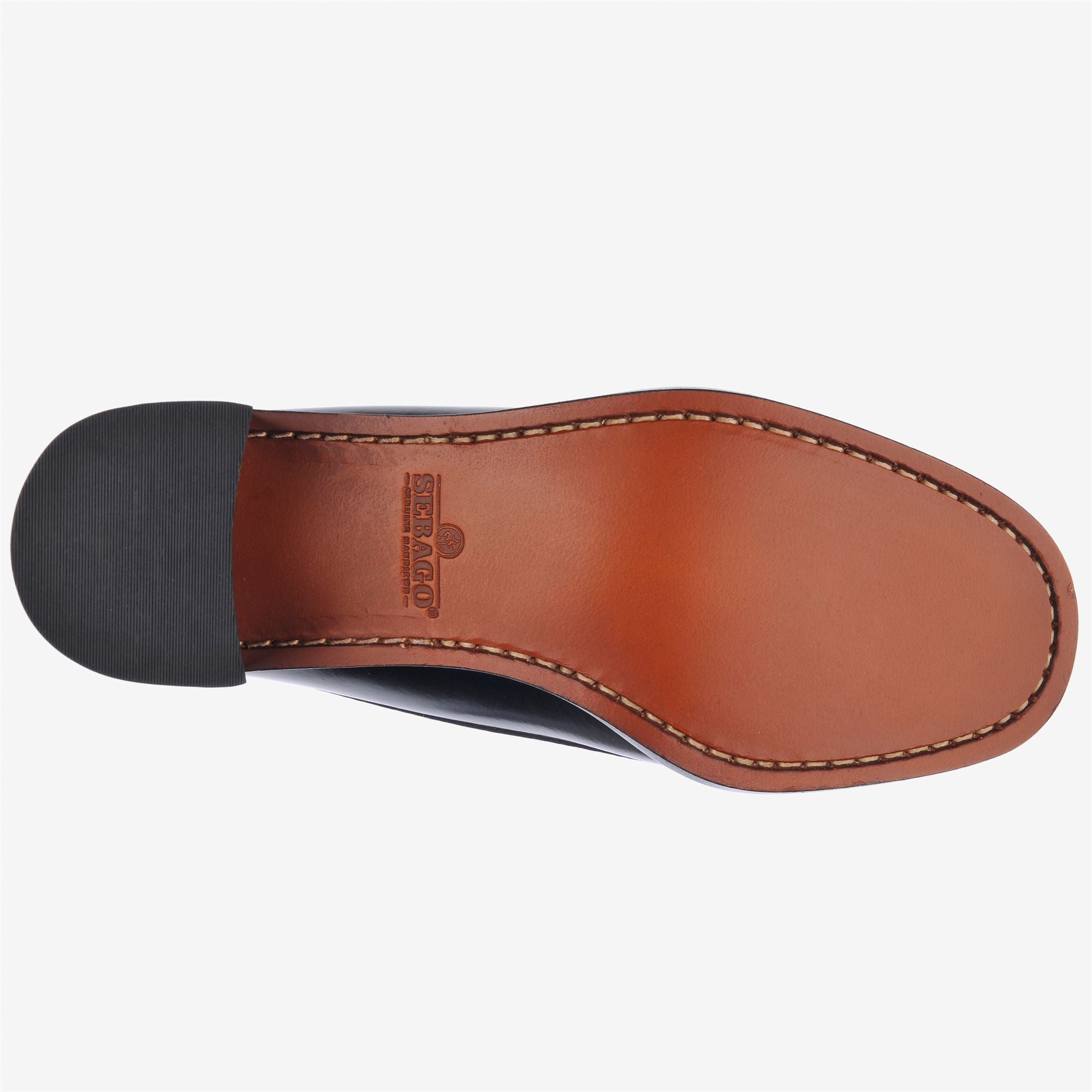 Mocasines de mujer de piel - Sebago - Negro Negro-3