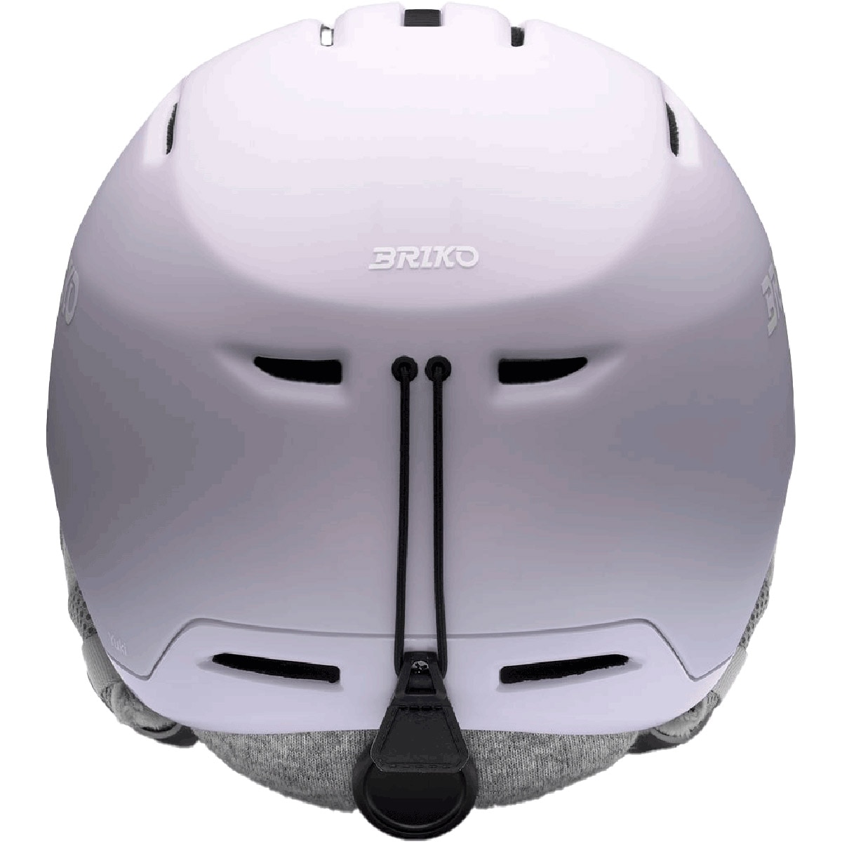Casco de esquí de Mujer Yuki Briko - Negro mate Morado-4
