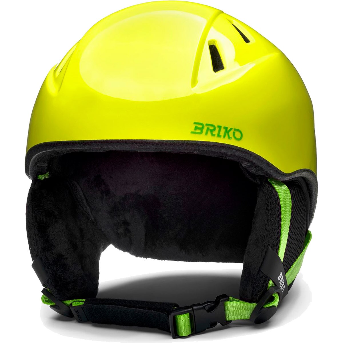 Casco de esquí de Niños Makalu Briko - Amarillo Amarillo-1