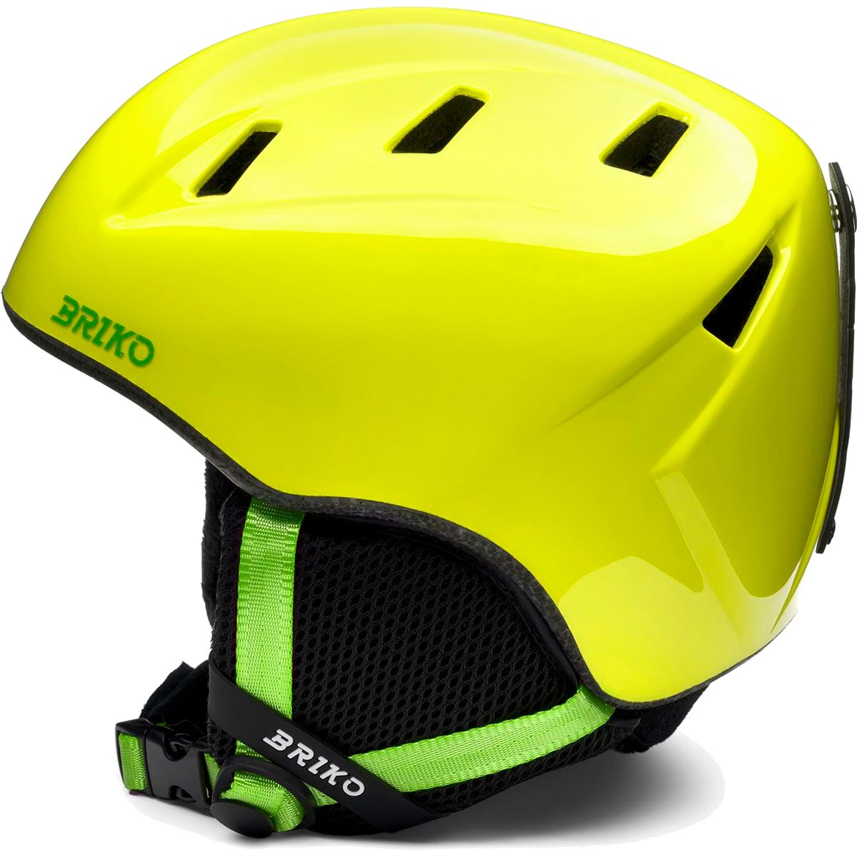 Casco de esquí de Niños Makalu Briko - Amarillo Amarillo-2