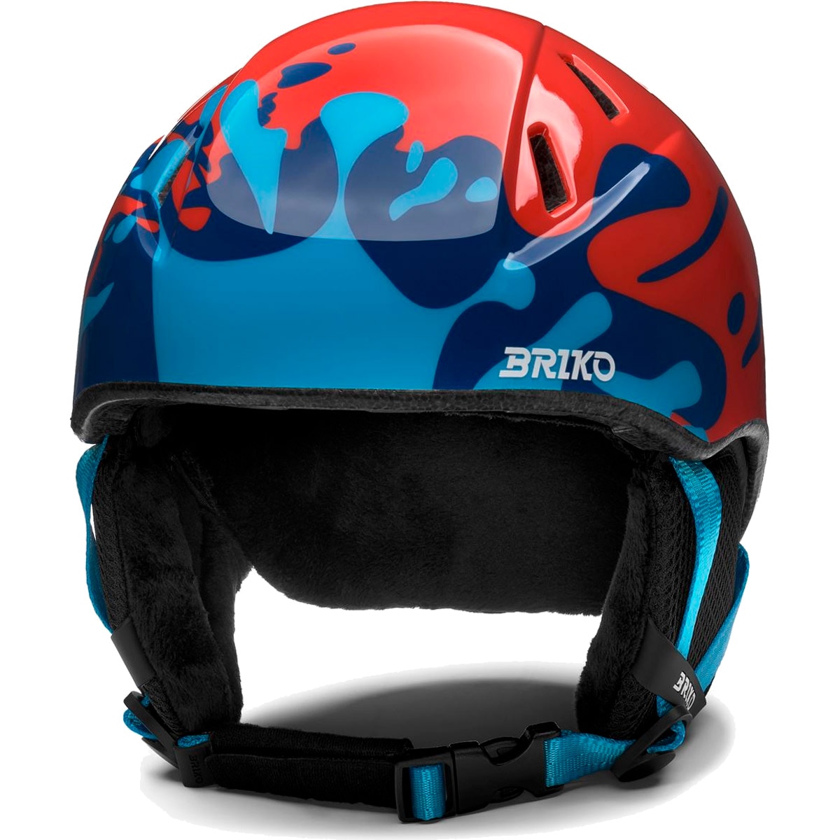 Imagen 0 de Casco de esquí de Niños Makalu Graphik Briko Azul