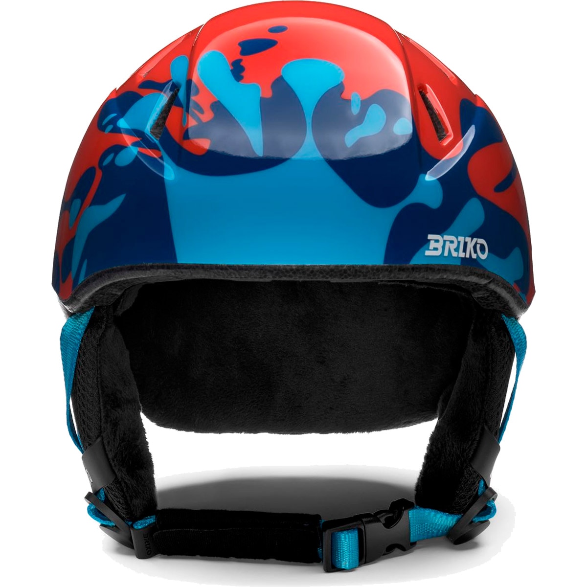 Casco de esquí de Niños Makalu Graphik Briko - Azul Azul-2