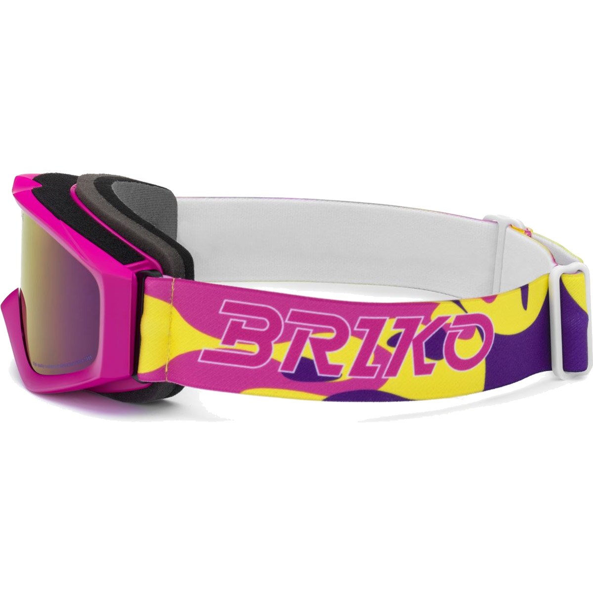 Imagen 2 de Máscara de esquí de niños Thunder Briko - Multicolor Rosa