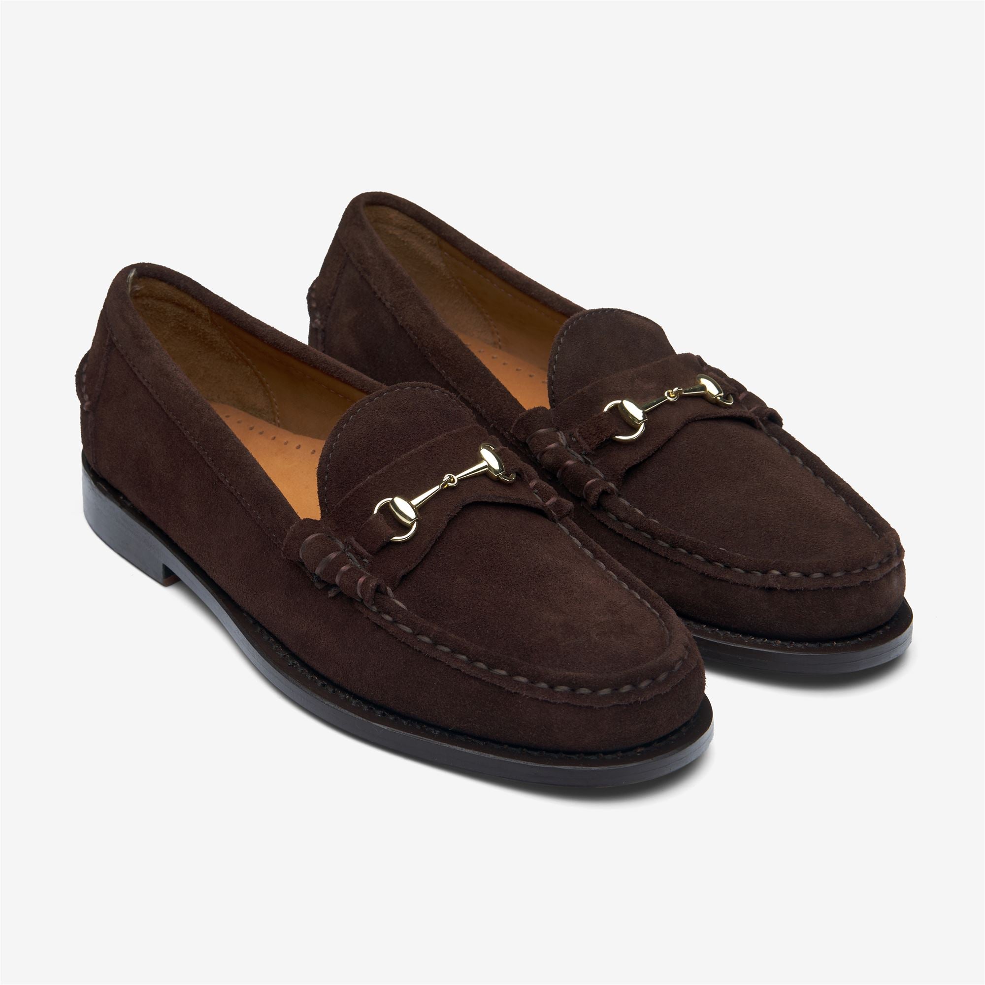 Imagen 3 de Mocasin de mujer en ante con decoración metalica - Sebago - Marrón Marrón