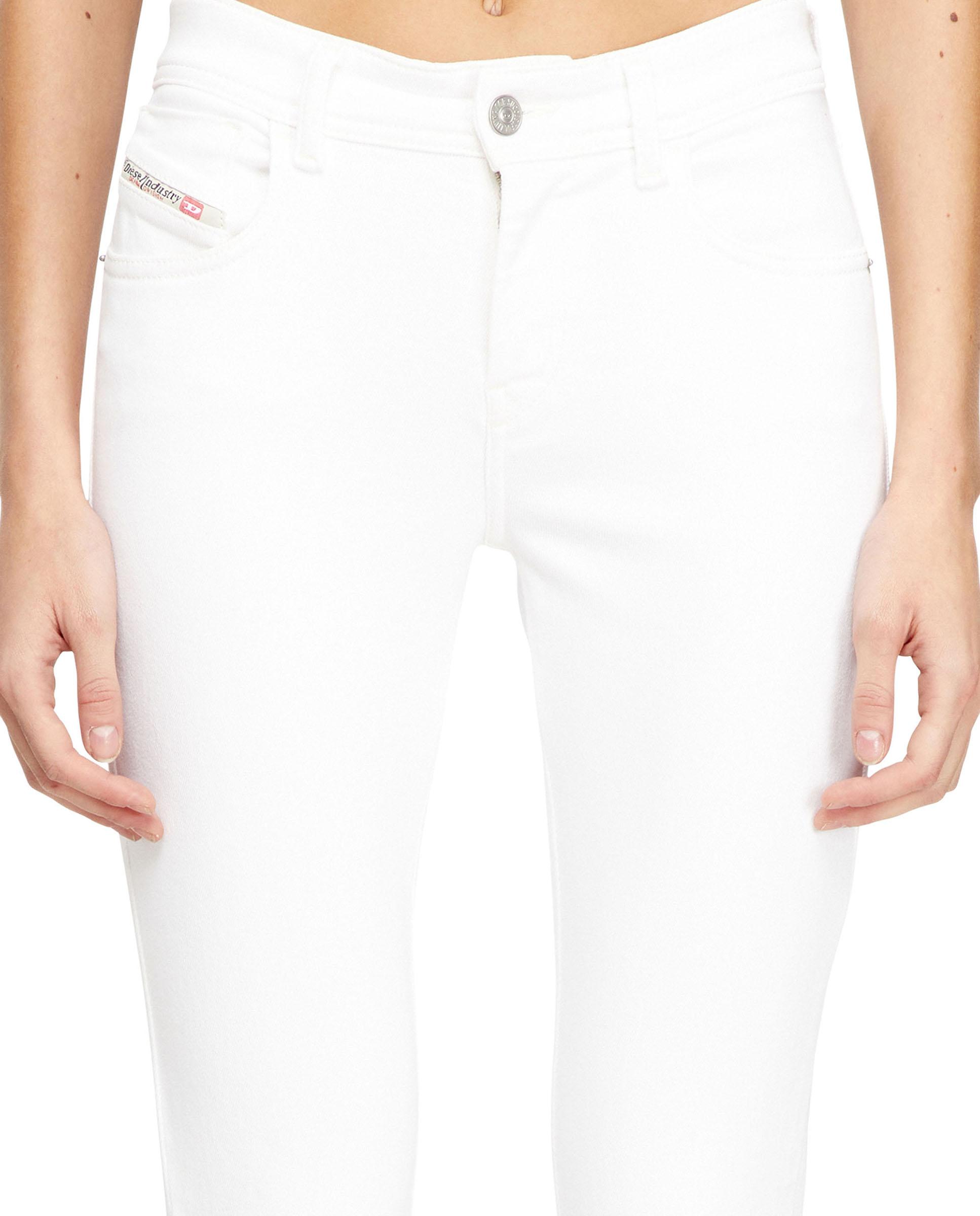 Vaqueros pitillo de mujer DIESEL pernera super-skinny - Blanco Blanco-3
