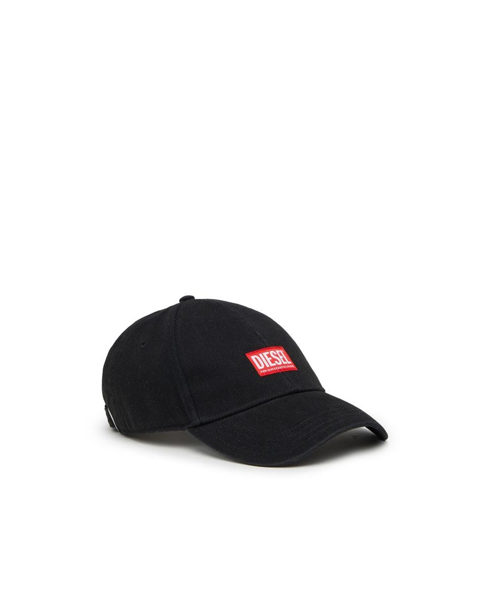Imagen 0 de Gorra de hombre con parche Diesel de color negro Negro