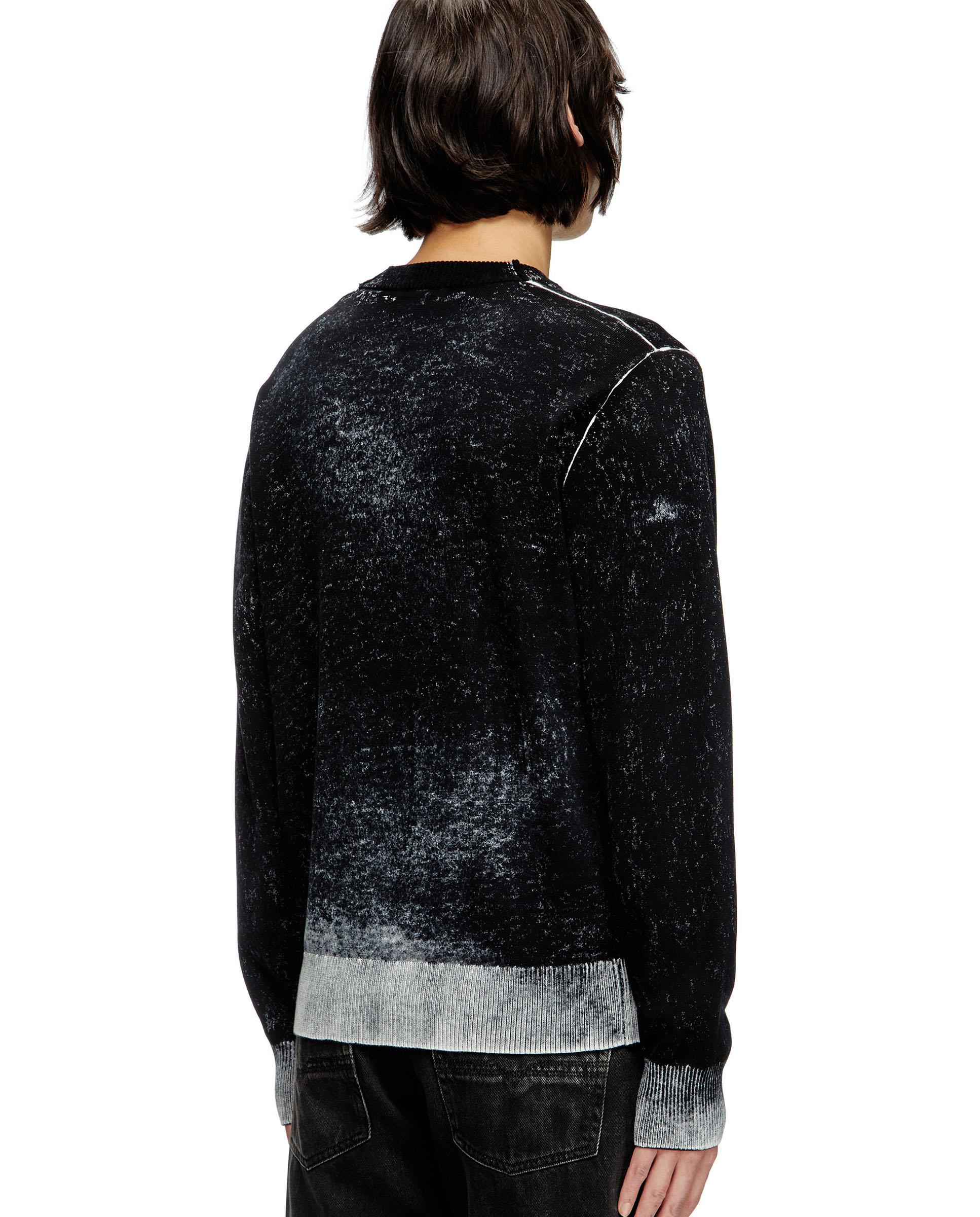 Jersey de hombre DIESEL con cuello redondo - Negro Negro-2