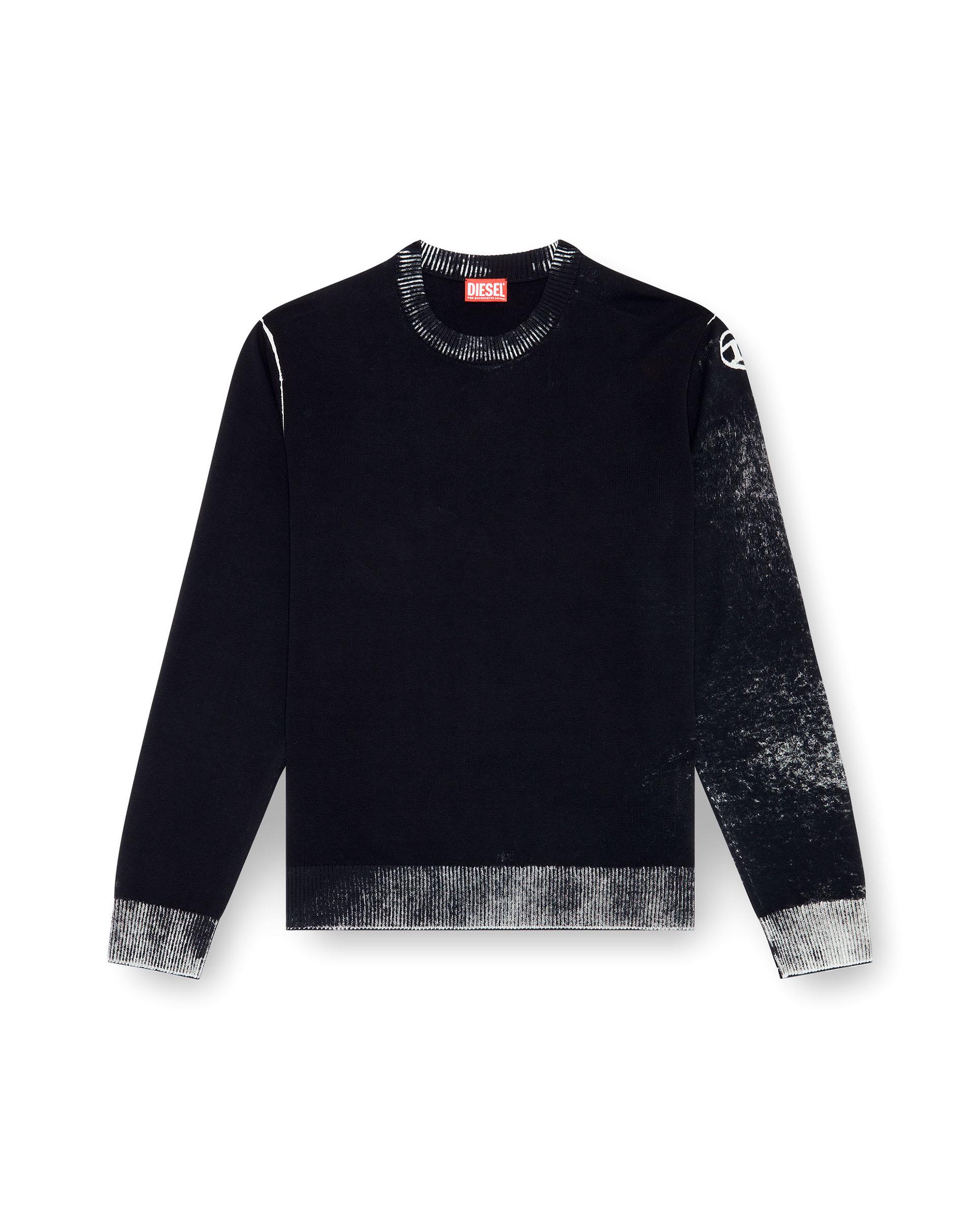 Jersey de hombre DIESEL con cuello redondo - Negro Negro-6