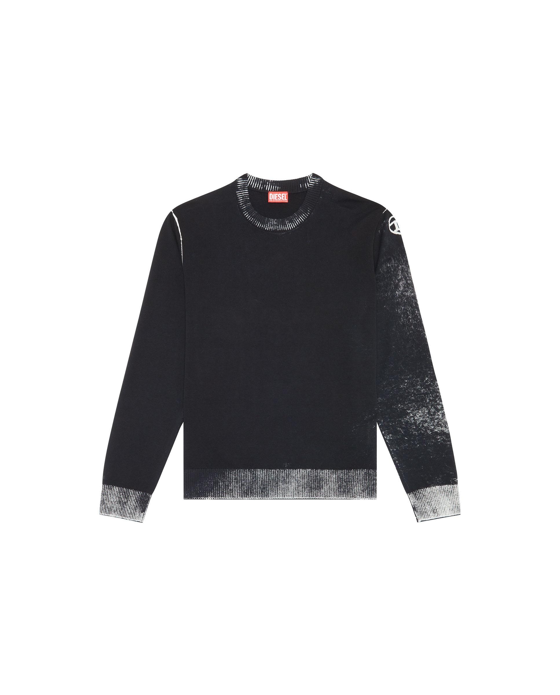 Jersey de hombre DIESEL con cuello redondo - Negro Negro-5