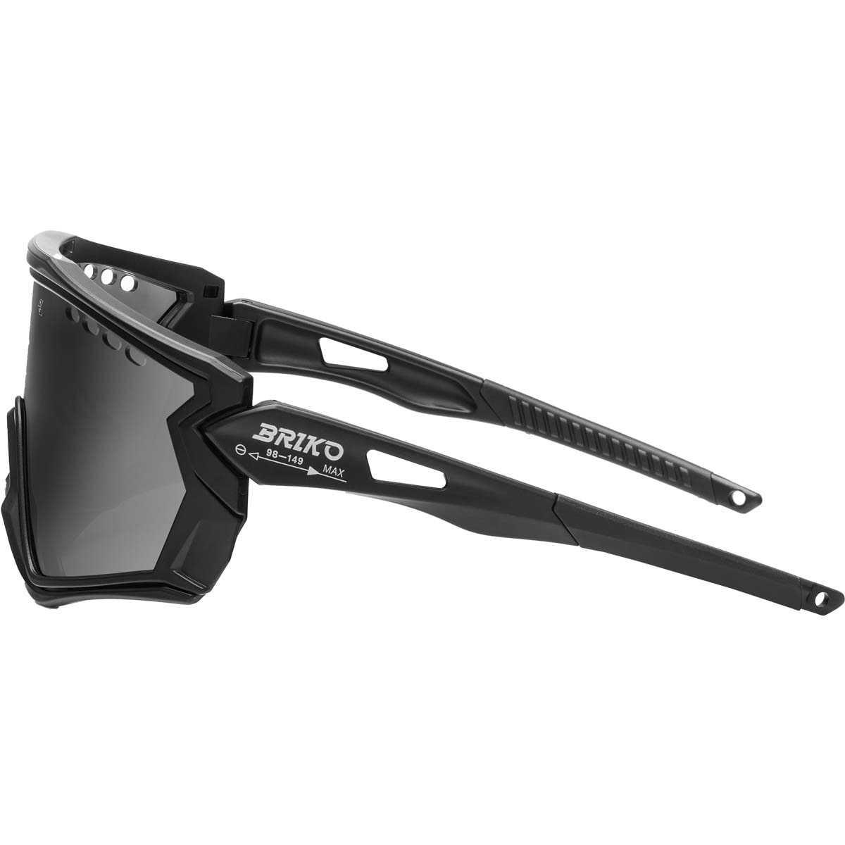 Gafas de ciclismo Taiga Briko - Negro Negro-2