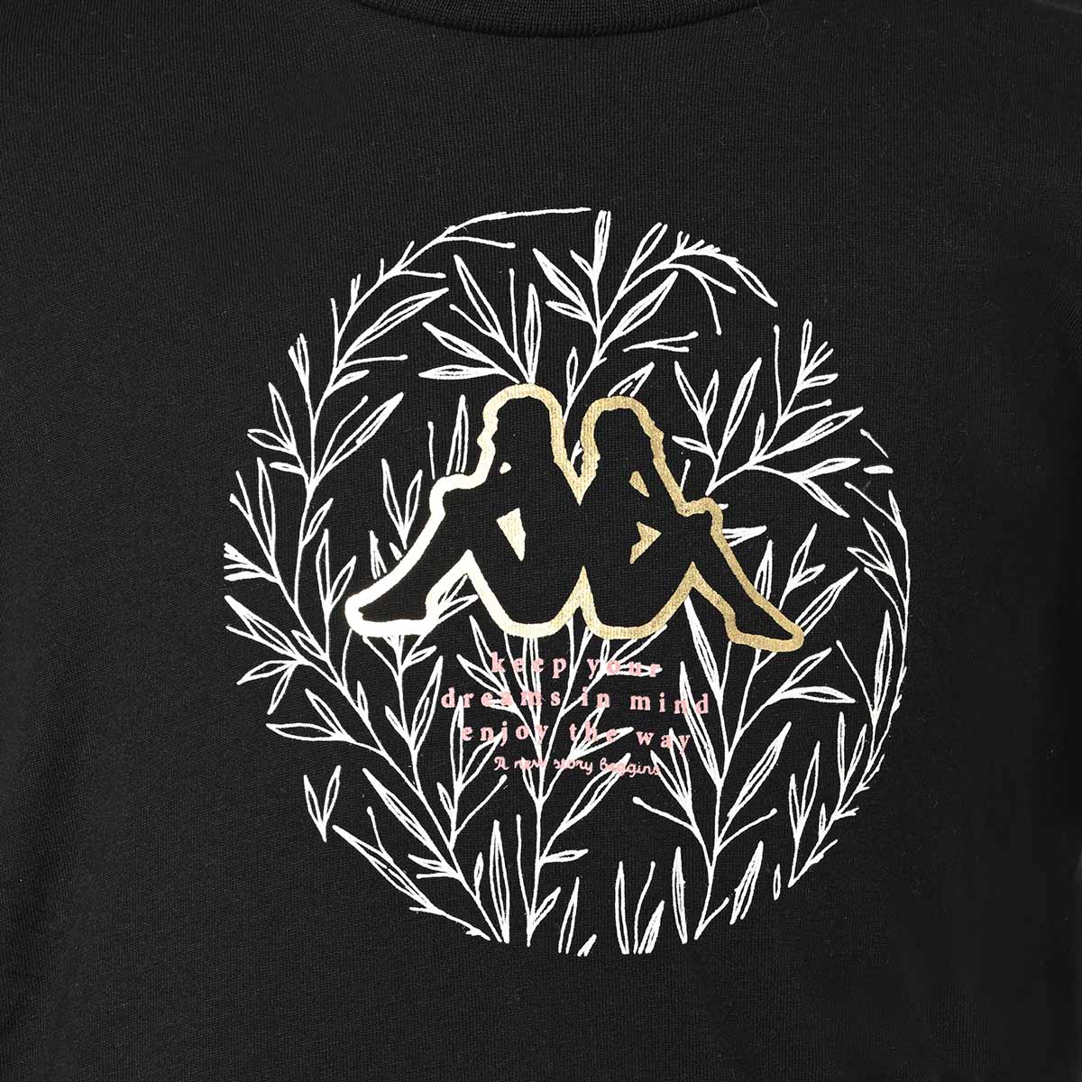Camiseta de niñas BTS Bessya Kappa - Negro Negro-2