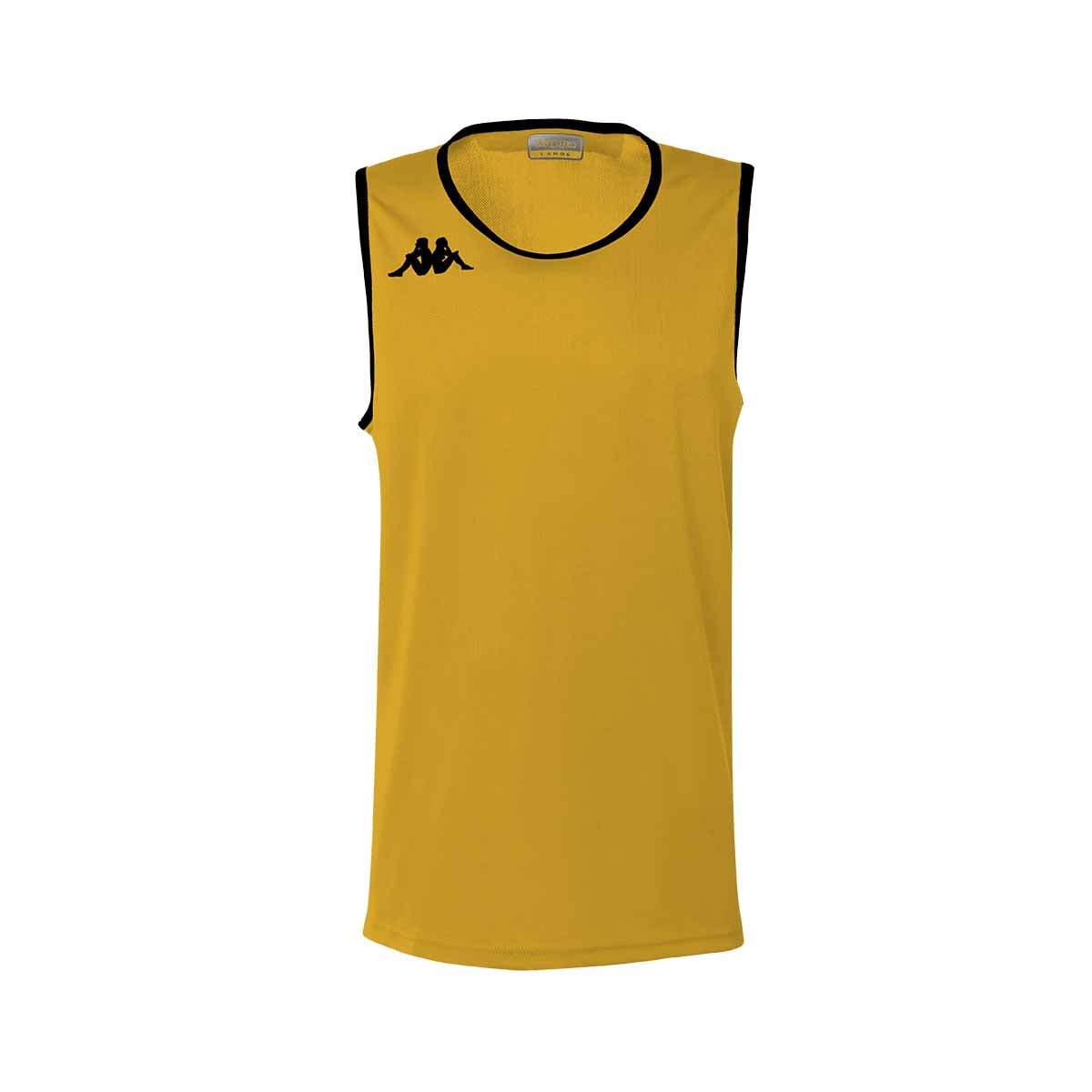 Kappa Camiseta de baloncesto de niños Danco Amarillo