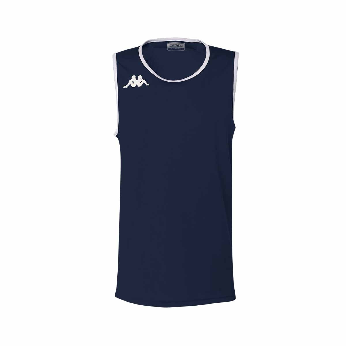 Camiseta de baloncesto de niños Danco Kappa - Azul marino Azul marino-1