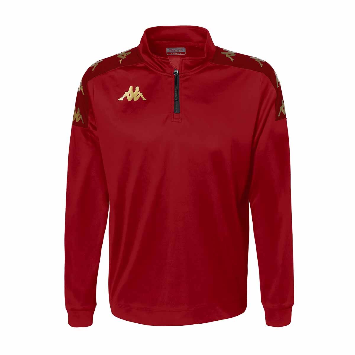 Sudadera de niños Gassolo Kappa - Rojo Rojo-1