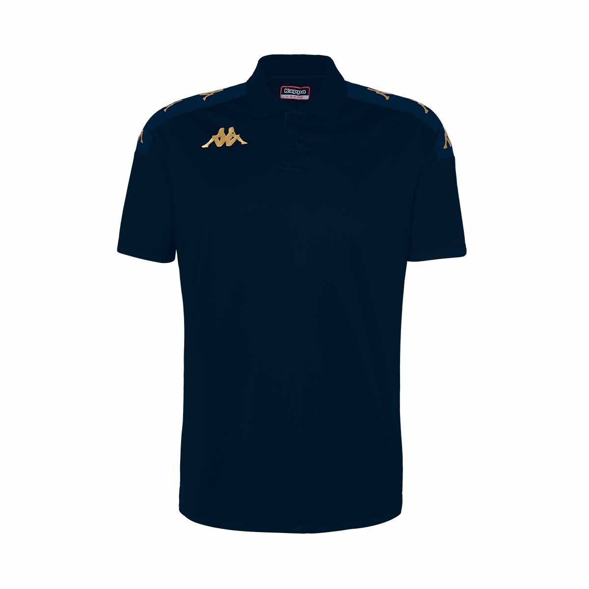Polo de hombre Ghiolo Kappa - Azul marino Azul marino-1