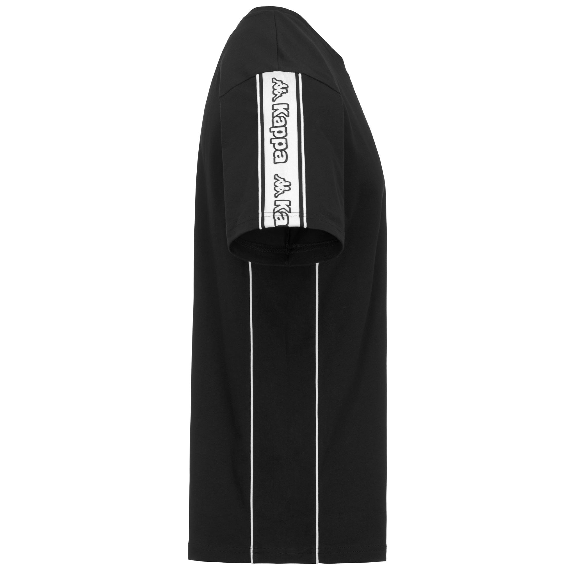 Imagen 2 de Camiseta de hombre Tape Ieeder Kappa - Negro Negro